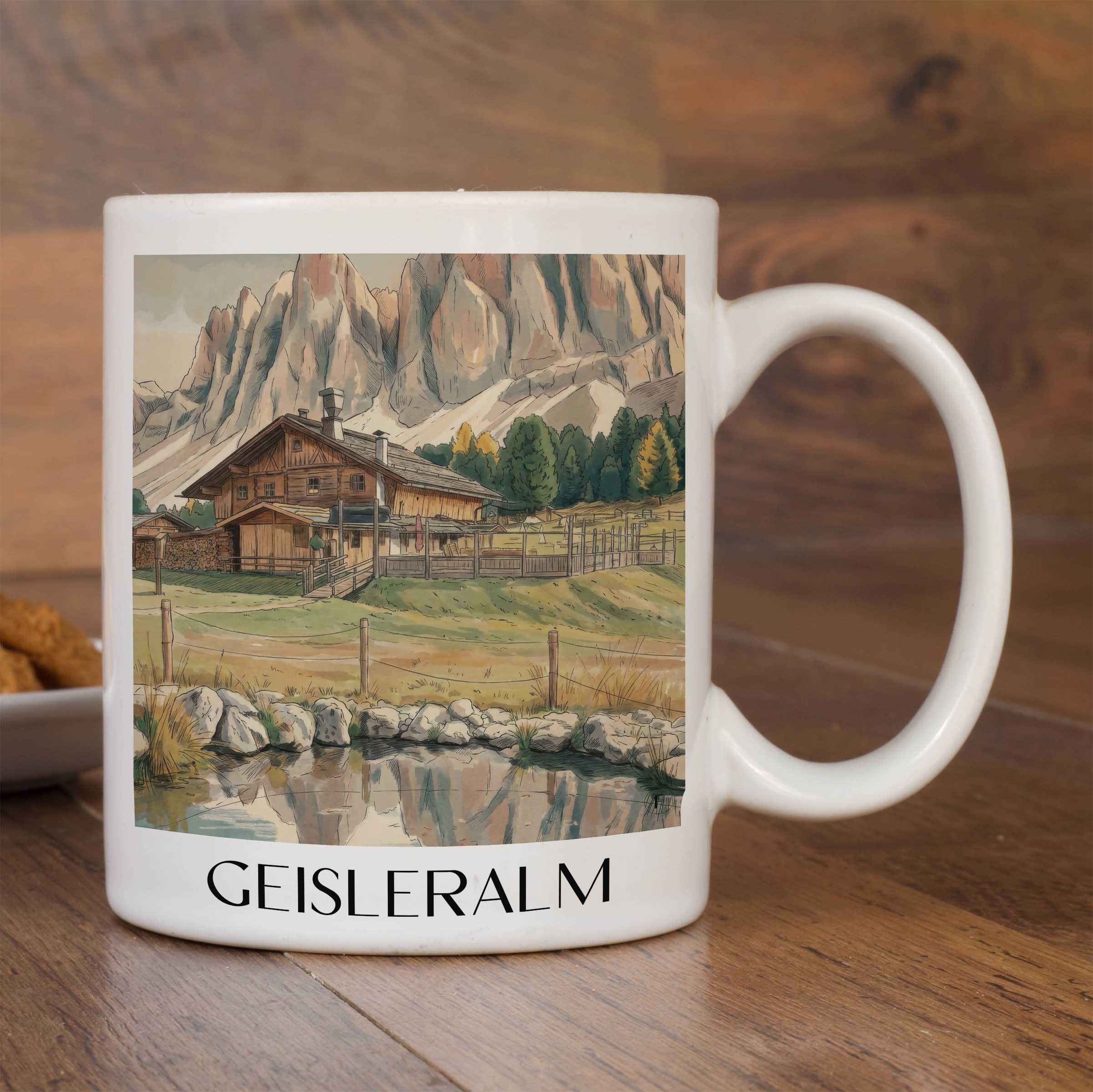geisleralm-dolomiten-italien-kaffeebecher-aquarell