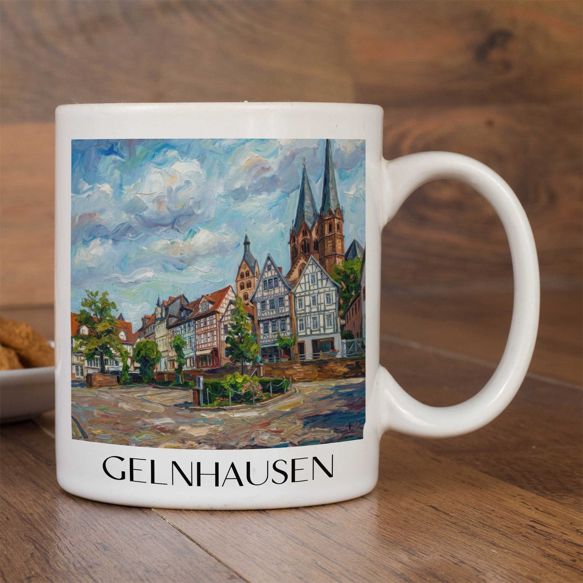 gelnhausen-spessart-deutschland-kaffeebecher-oil-painting-oelgemaelde