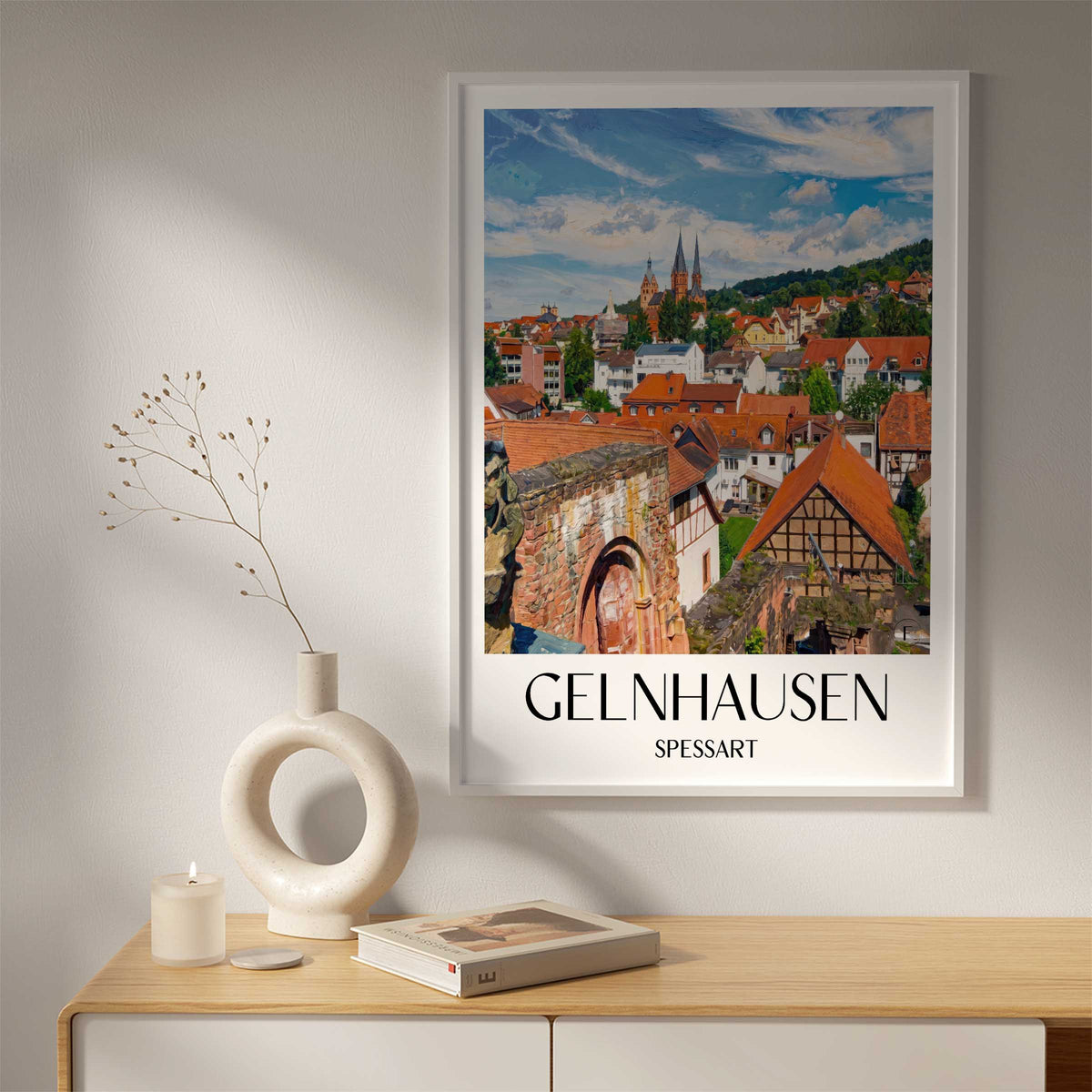 gelnhausen-spessart-deutschland-poster-oil-painting-oelgemaelde