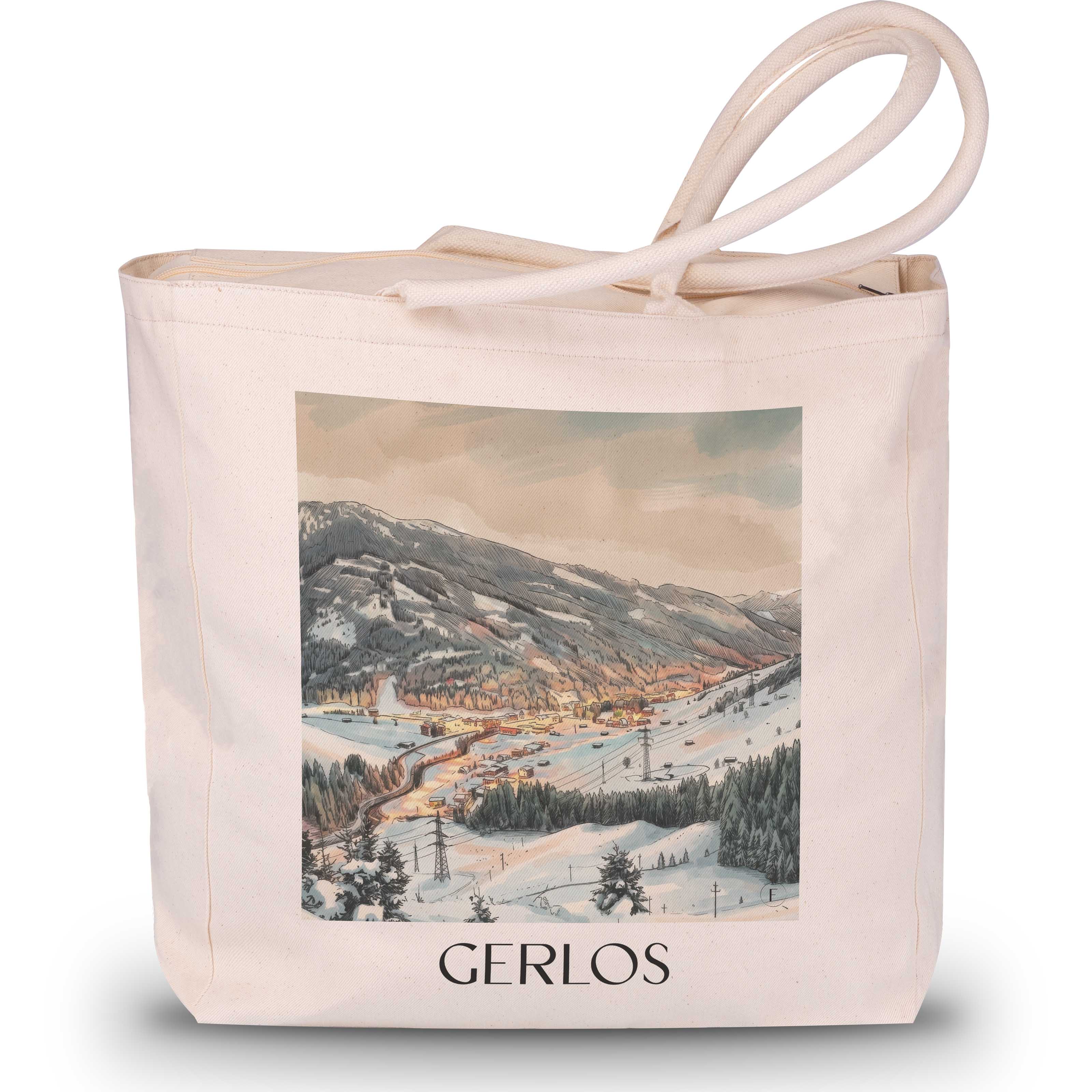 gerlos-tirol-österreich-einkaufstasche-aquarell