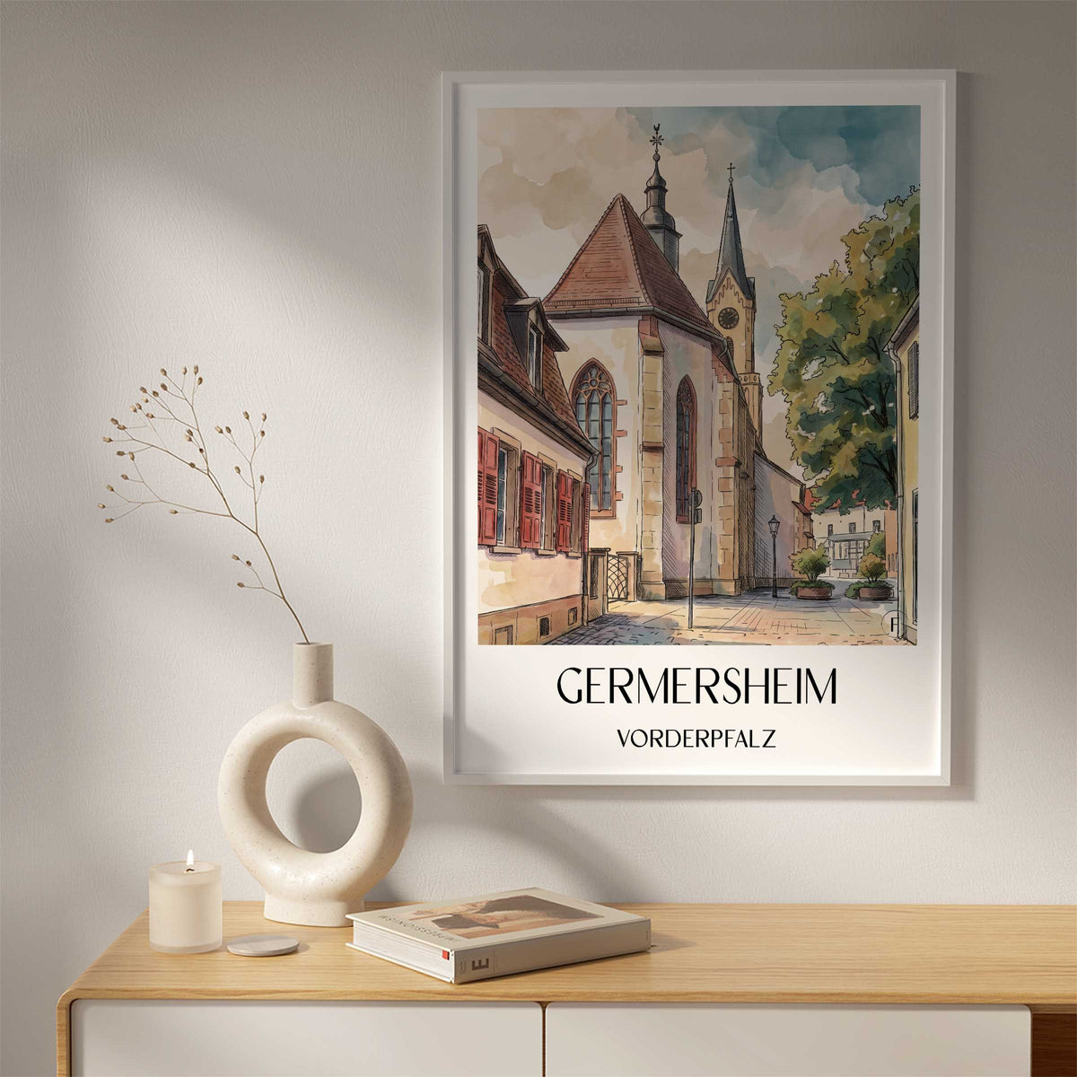 germersheim-vorderpfalz-deutschland-poster-aquarell