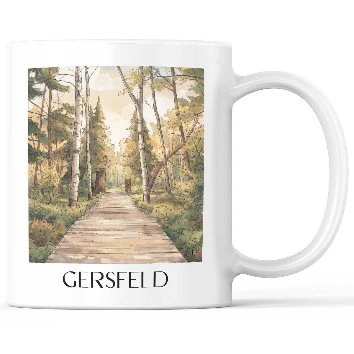 gersfeld-rhön-deutschland-kaffeebecher-aquarell