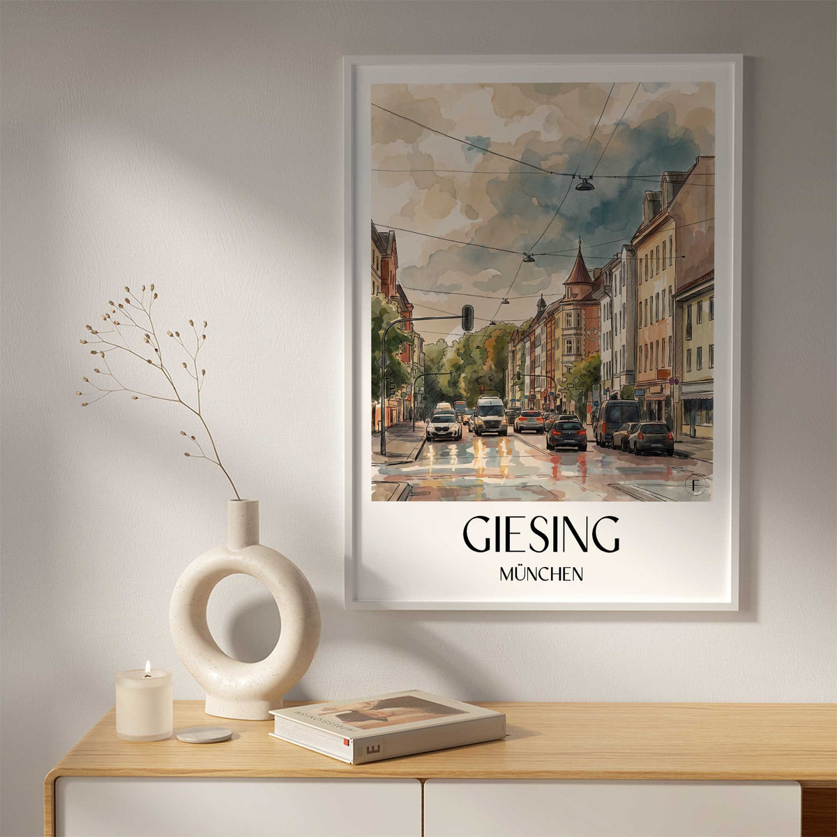 giesing-münchen-deutschland-poster-aquarell