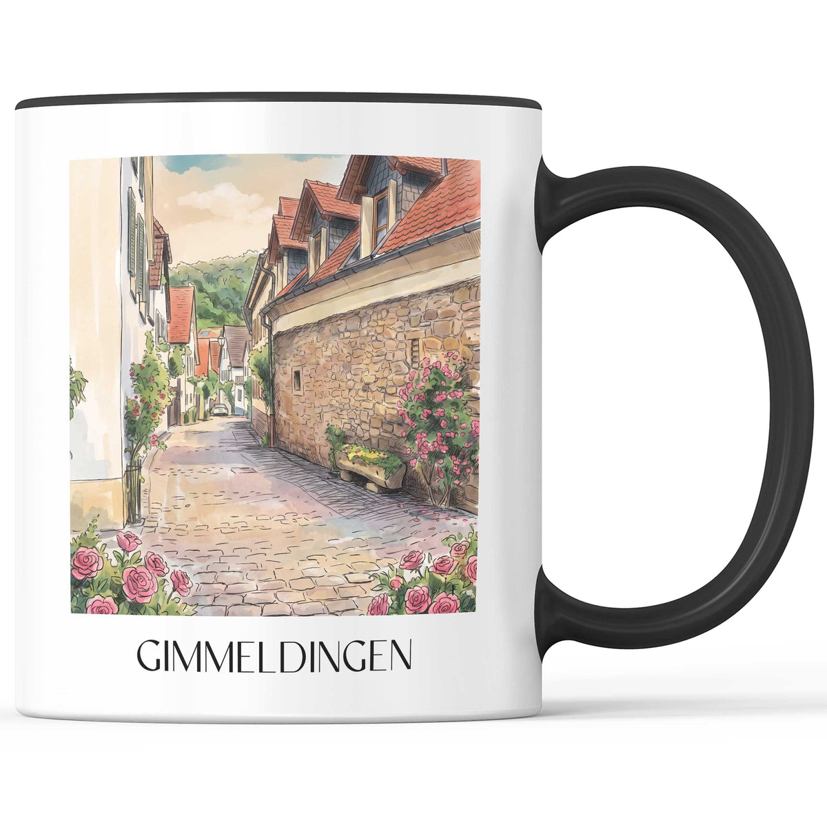 gimmeldingen-pfalz-deutschland-kaffeebecher-aquarell