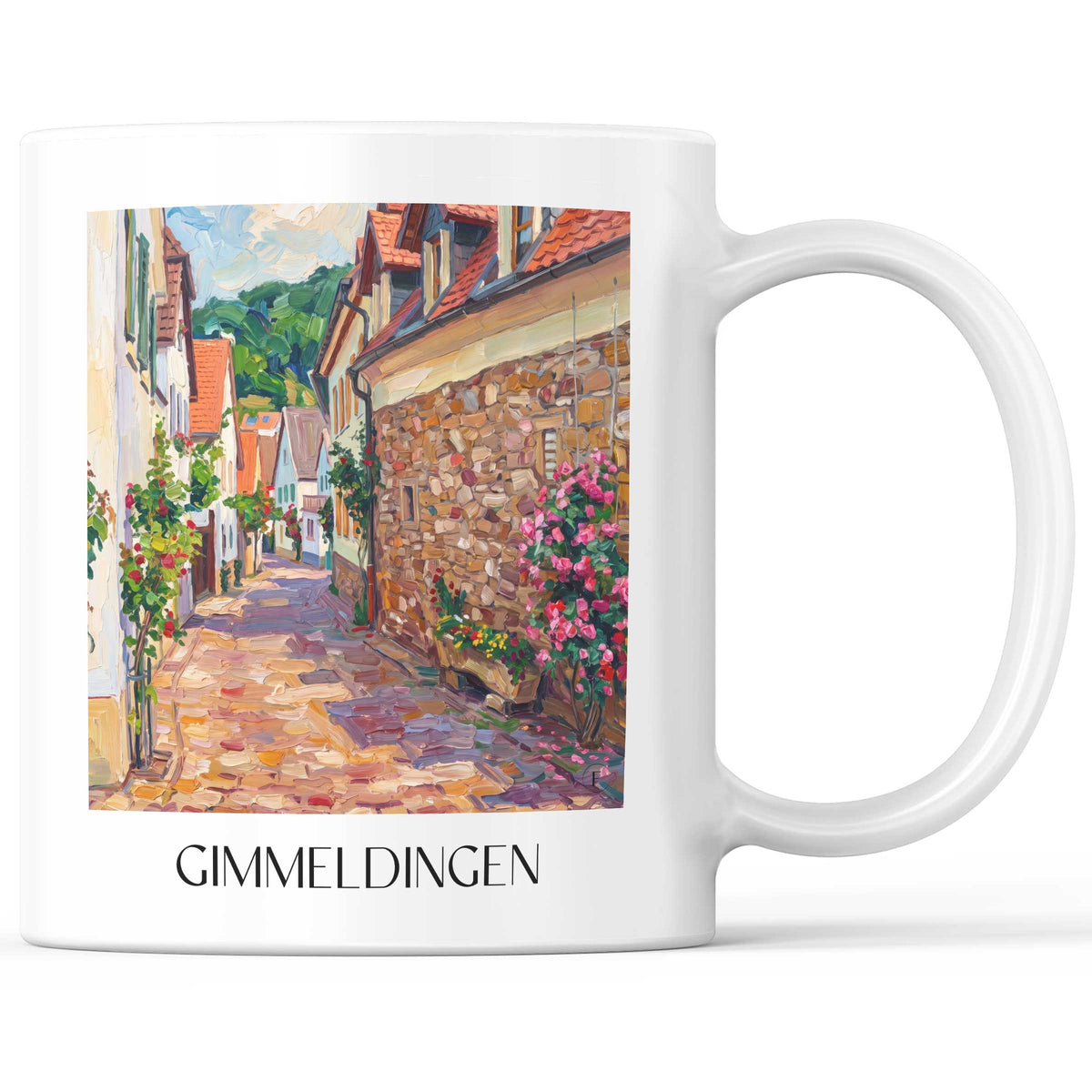 gimmeldingen-pfalz-deutschland-kaffeebecher-oil-painting-oelgemaelde