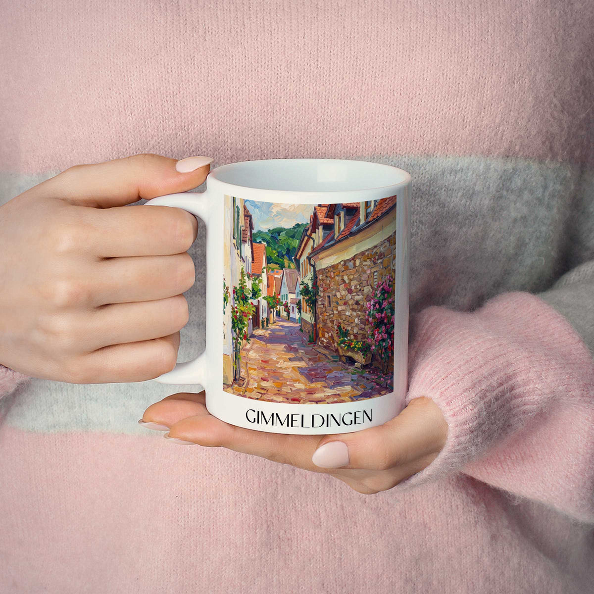 gimmeldingen-pfalz-deutschland-kaffeebecher-oil-painting-oelgemaelde