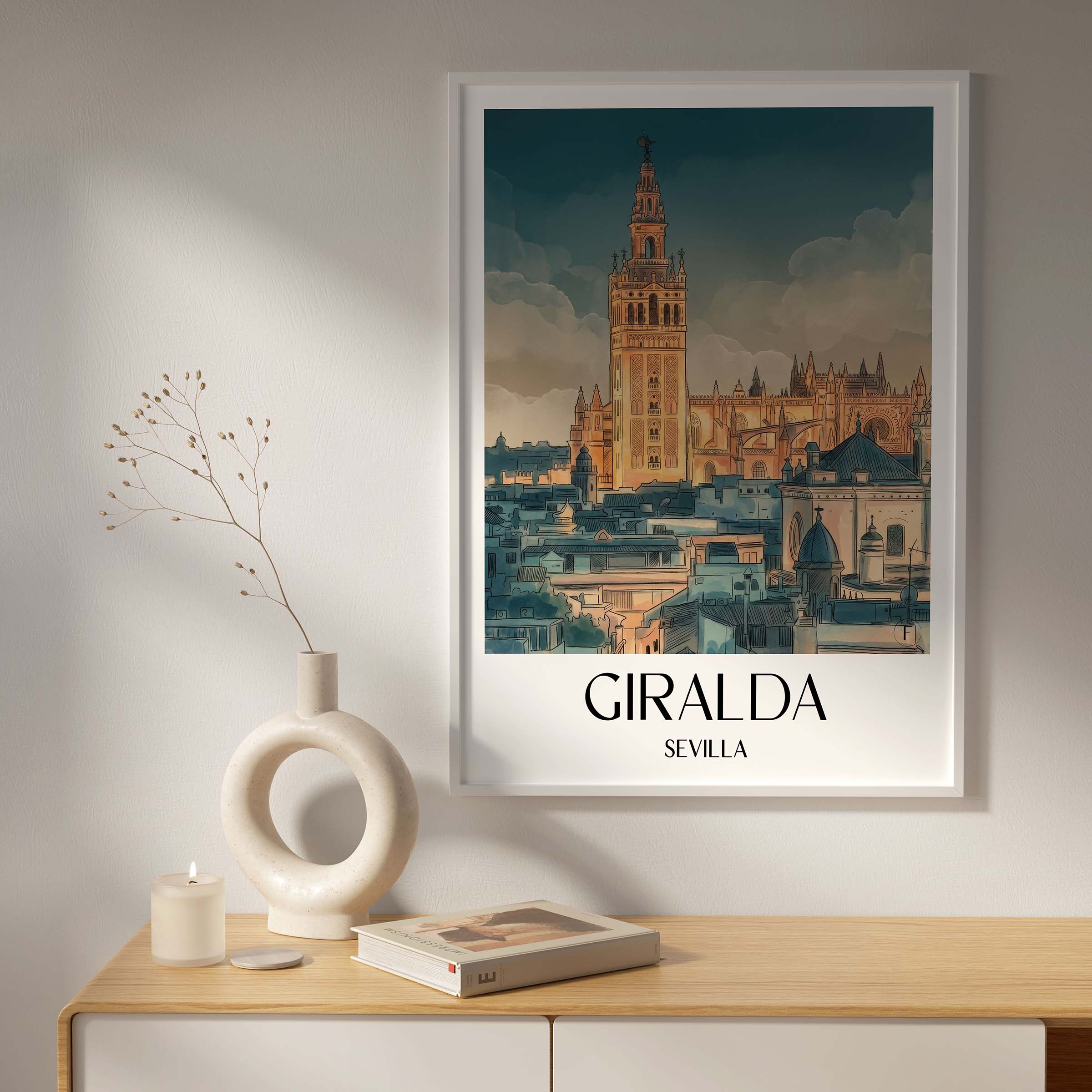 giralda-sevilla-spanien-poster-aquarell