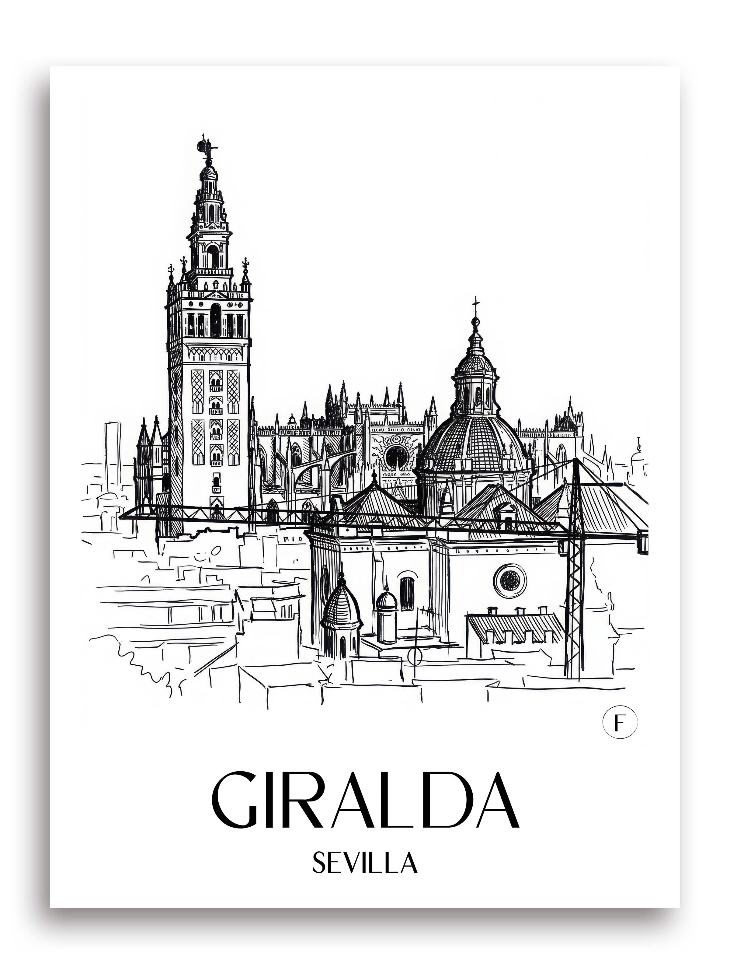 giralda-sevilla-spanien-poster-skizze