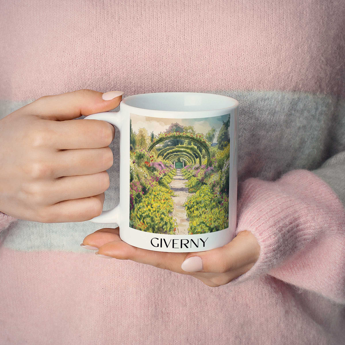 giverny-vallée-de-la-seine-frankreich-kaffeebecher-aquarell