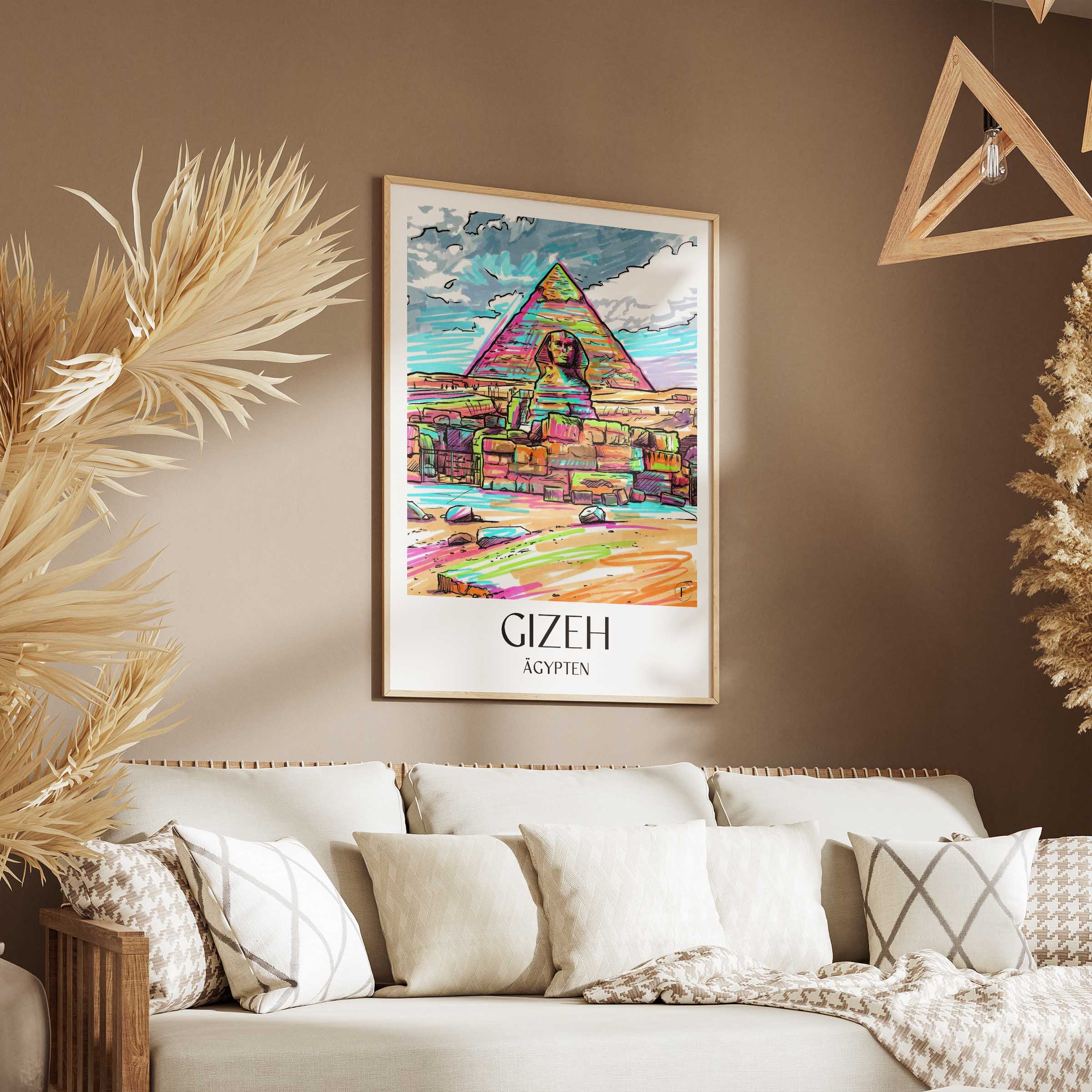 gizeh-ägypten-poster-graffiti