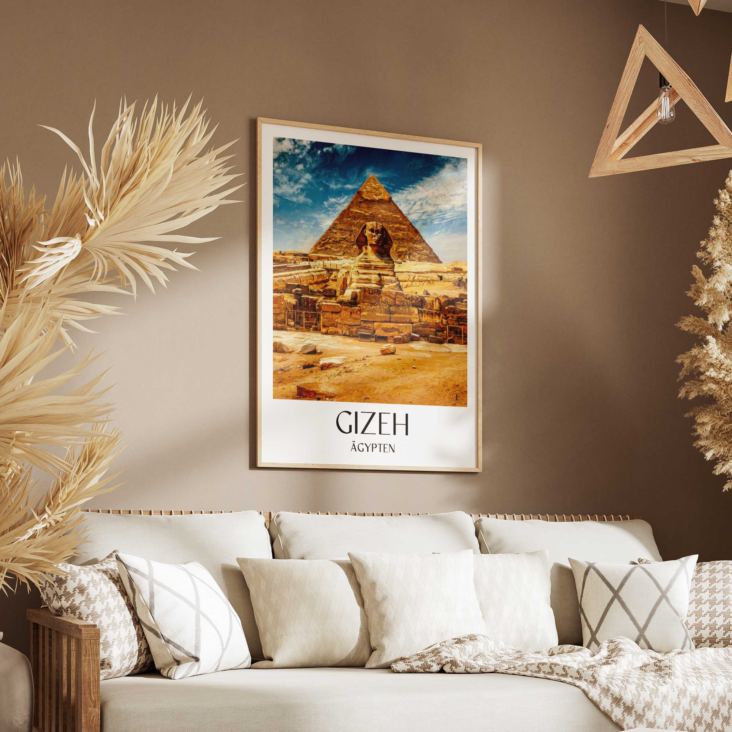 gizeh-ägypten-poster-oil-painting-oelgemaelde