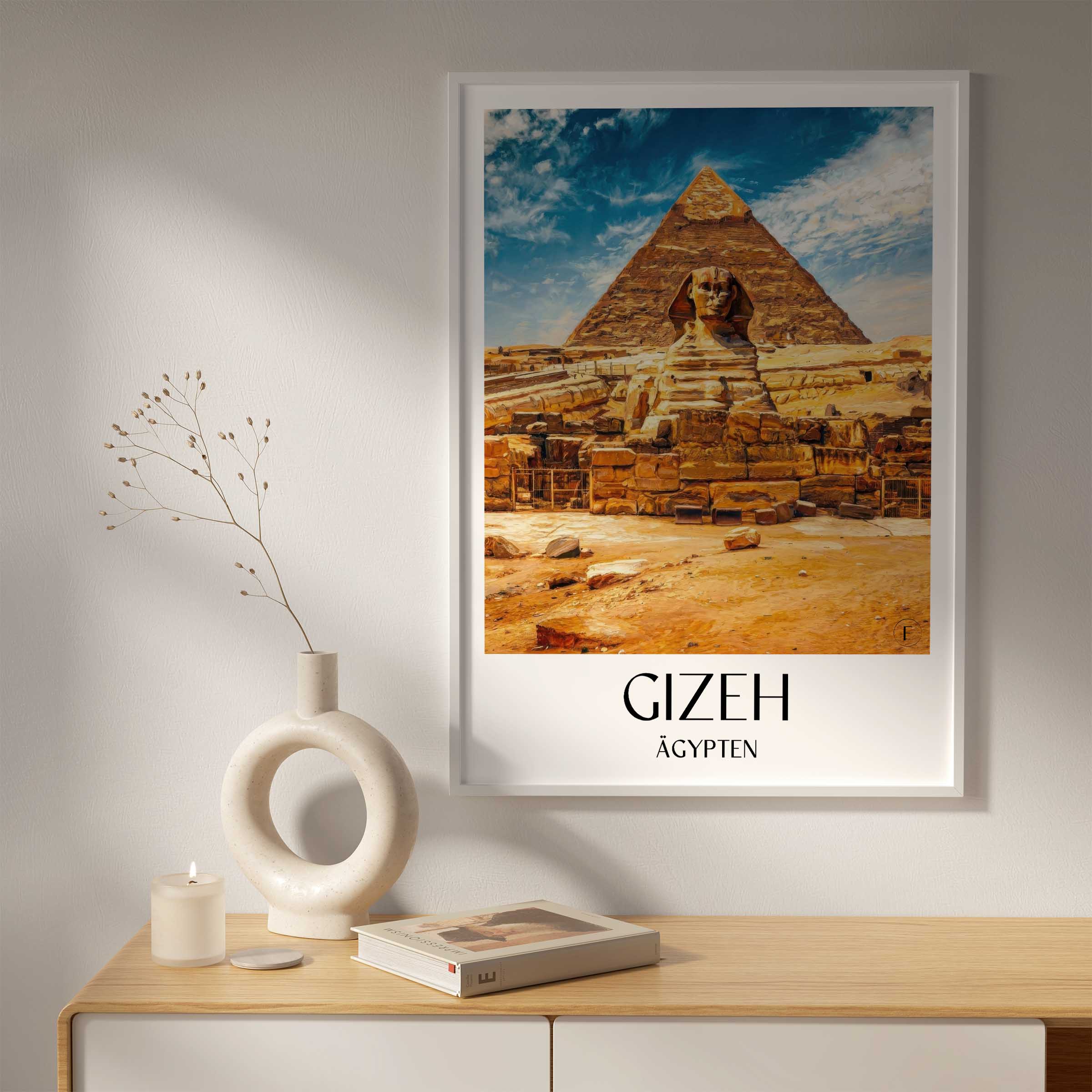 gizeh-ägypten-poster-oil-painting-oelgemaelde