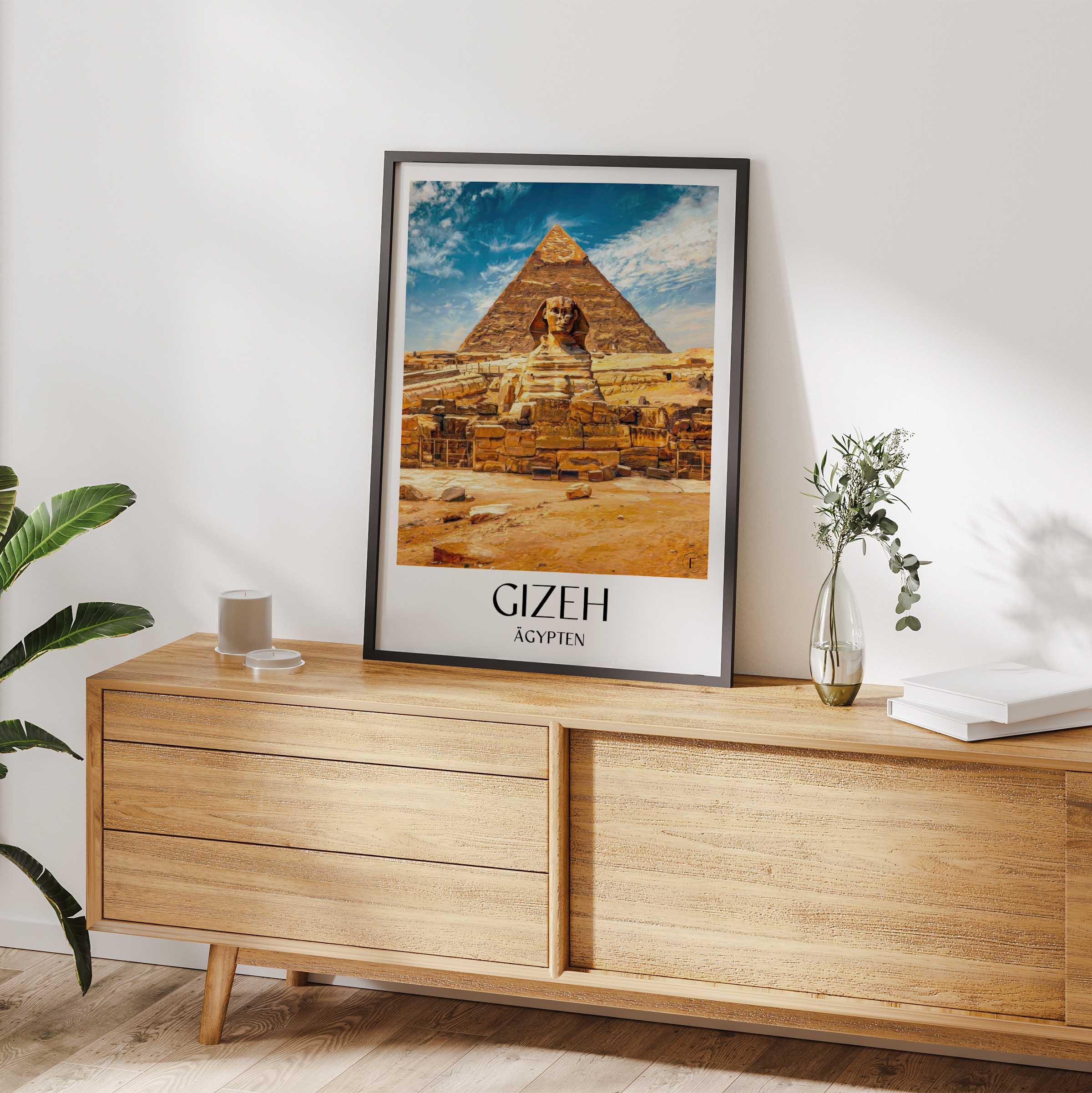 gizeh-ägypten-poster-oil-painting-oelgemaelde