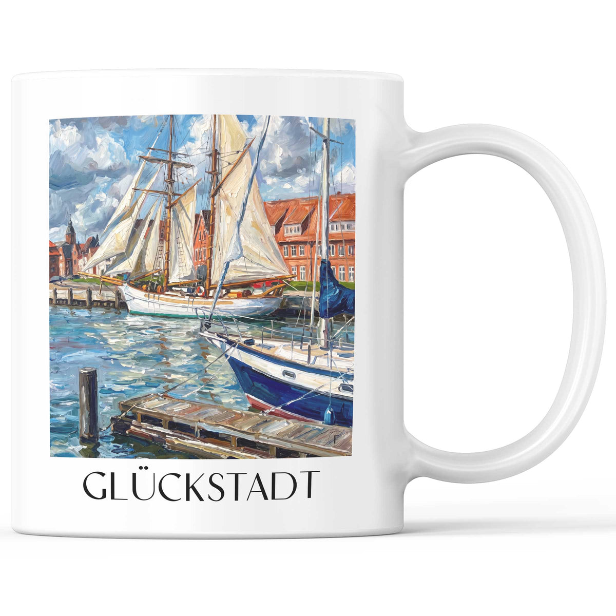 glückstadt-unterelbe-deutschland-kaffeebecher-oil-painting-oelgemaelde