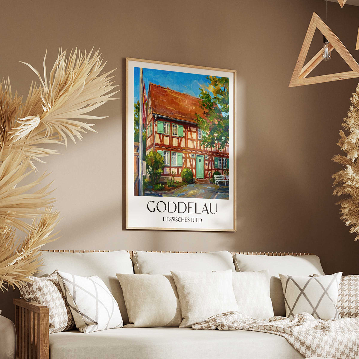goddelau-hessisches-ried-deutschland-poster-oil-painting-oelgemaelde