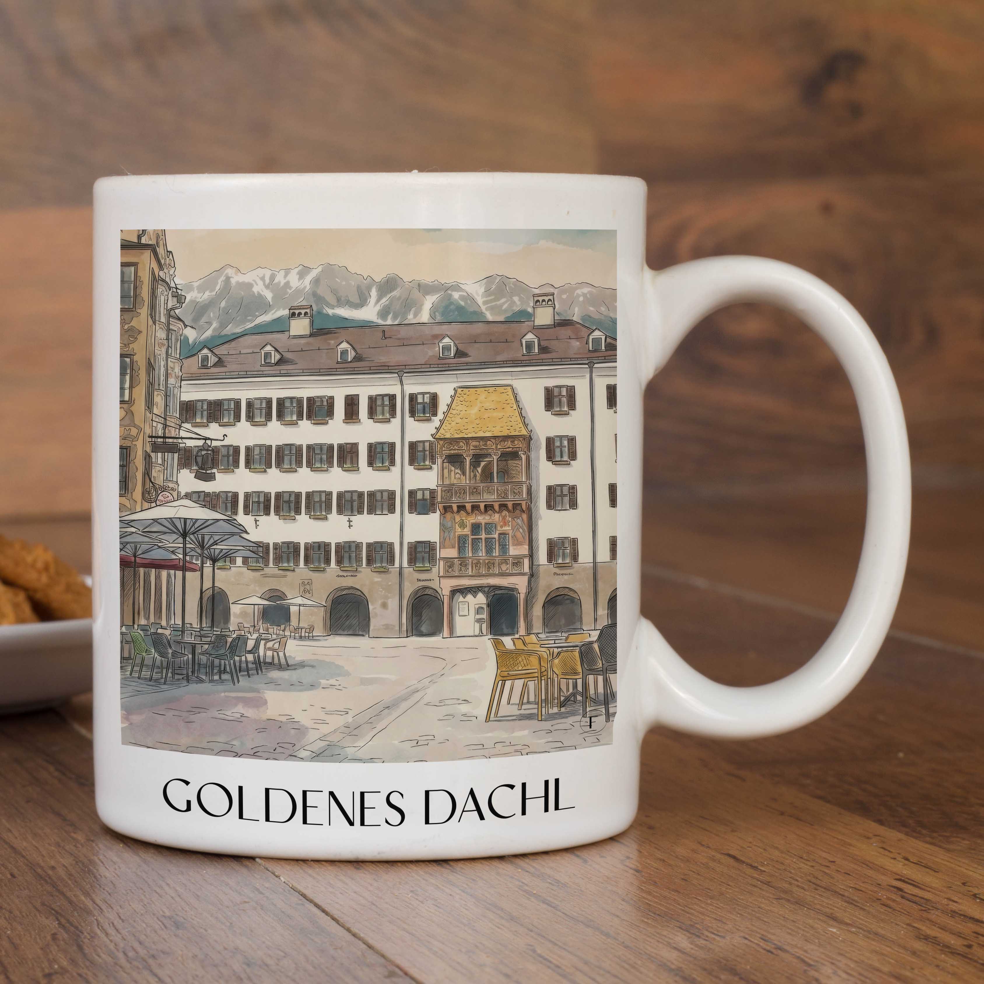 goldenes-dachl-innsbruck-österreich-kaffeebecher-aquarell