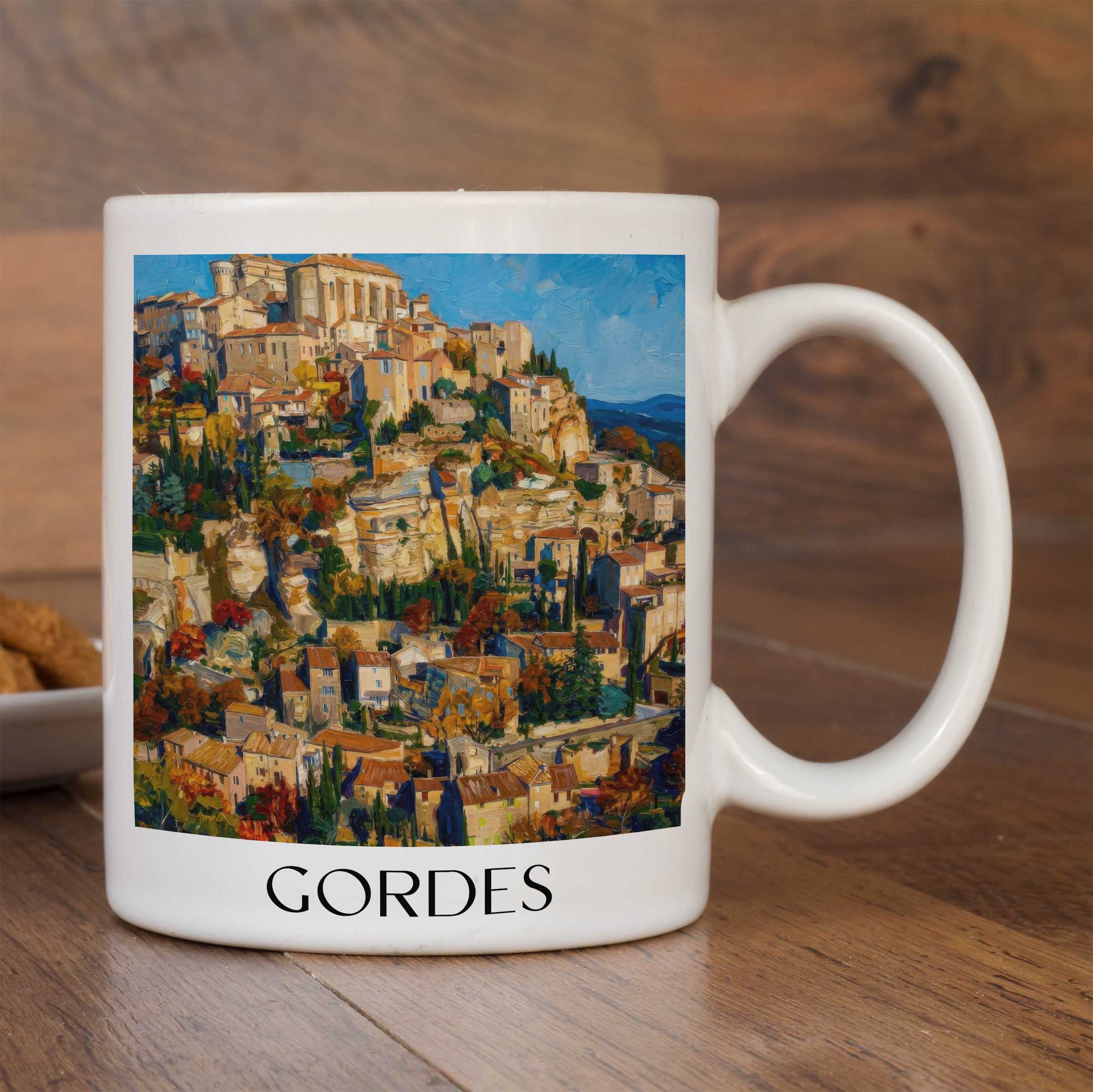 gordes-provence-frankreich-kaffeebecher-oil-painting-oelgemaelde