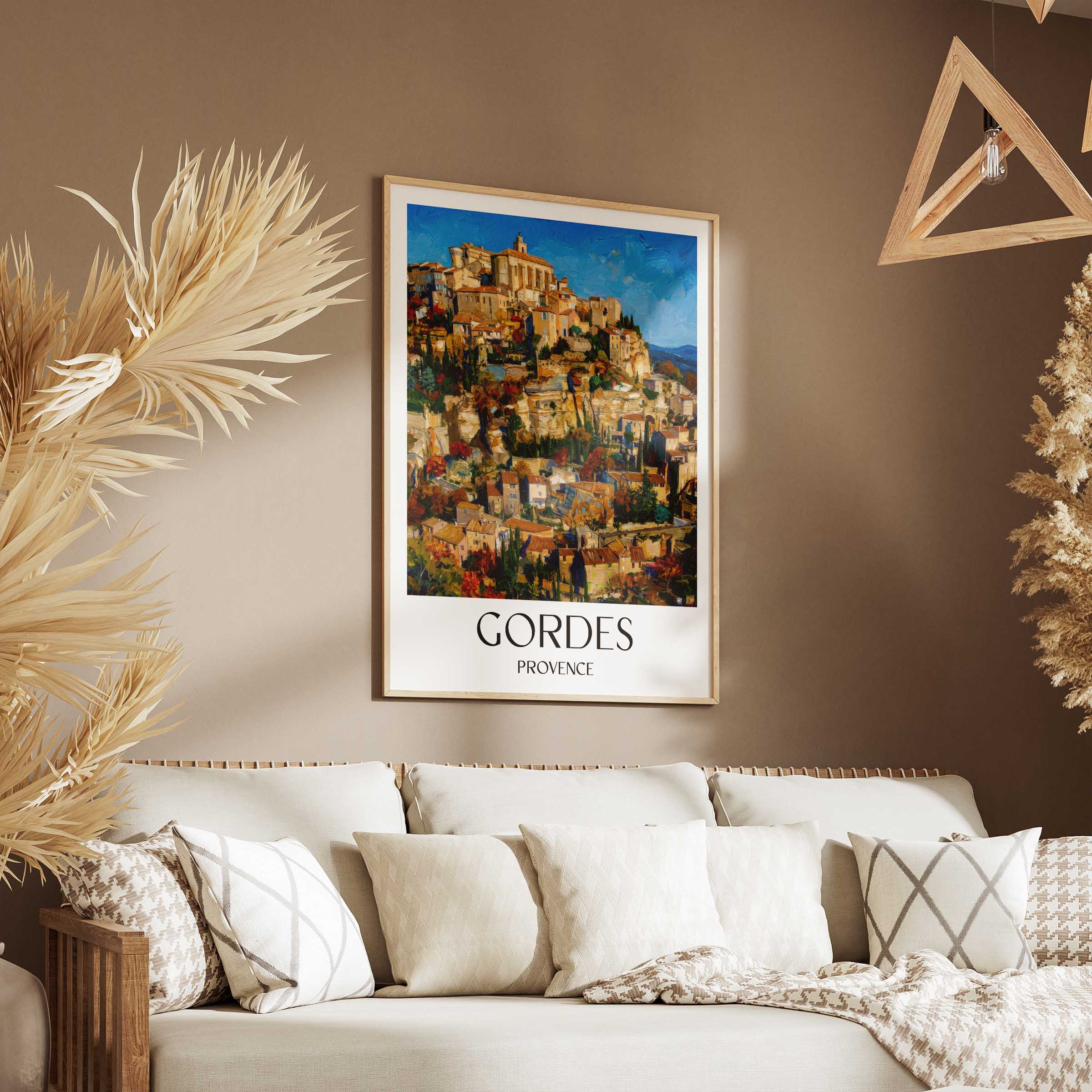 gordes-provence-frankreich-poster-oil-painting-oelgemaelde