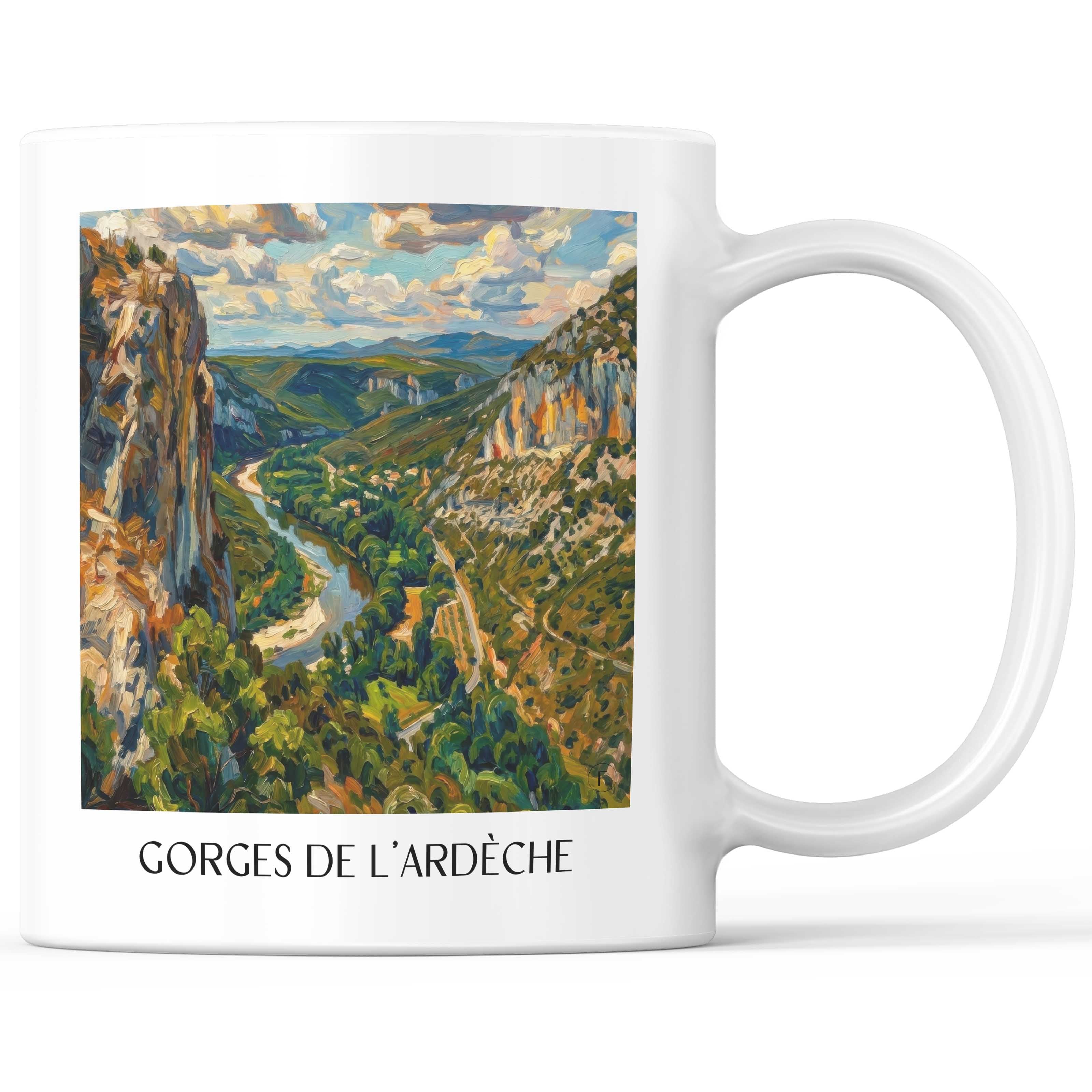 gorges-de-l'ardèche-ardèche-frankreich-kaffeebecher-oil-painting-oelgemaelde