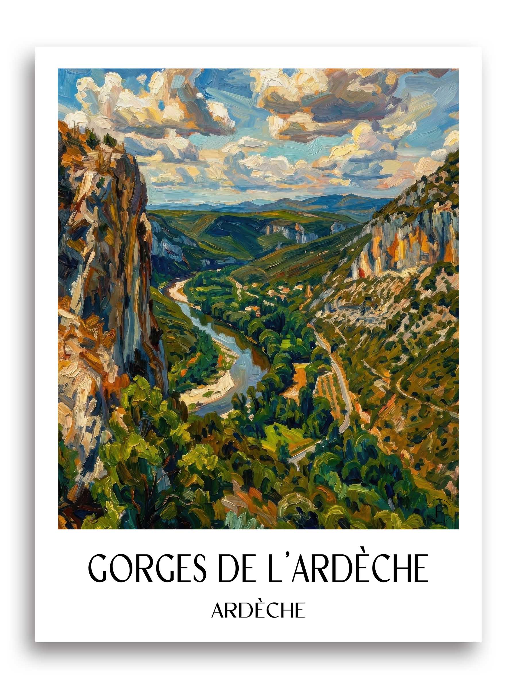 gorges-de-l'ardèche-ardèche-frankreich-poster-oil-painting-oelgemaelde