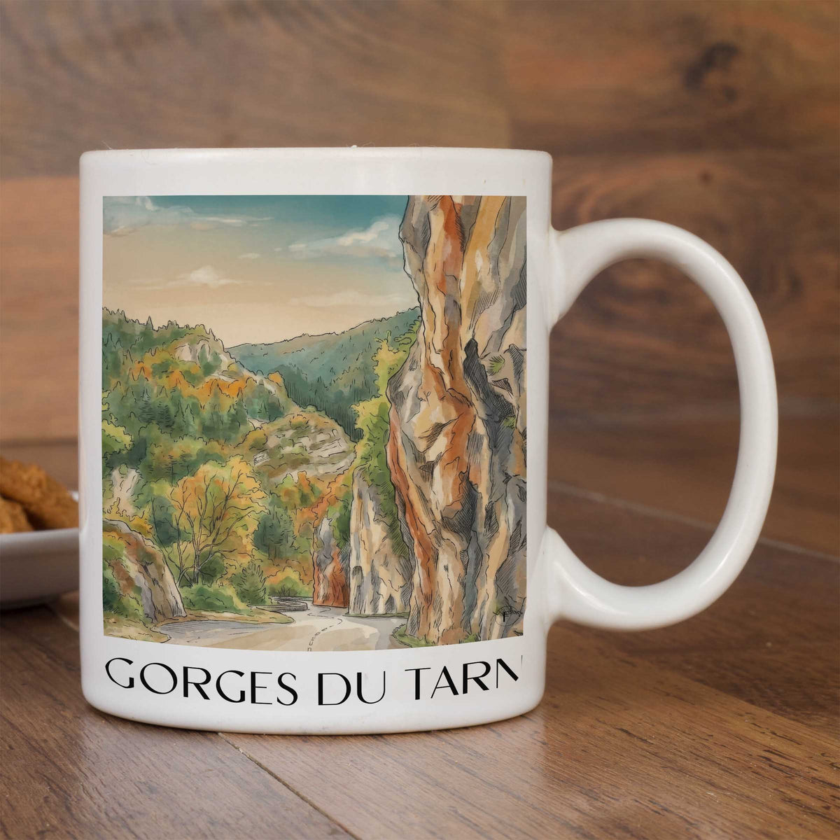 gorges-du-tarn-okzitanien-frankreich-kaffeebecher-aquarell