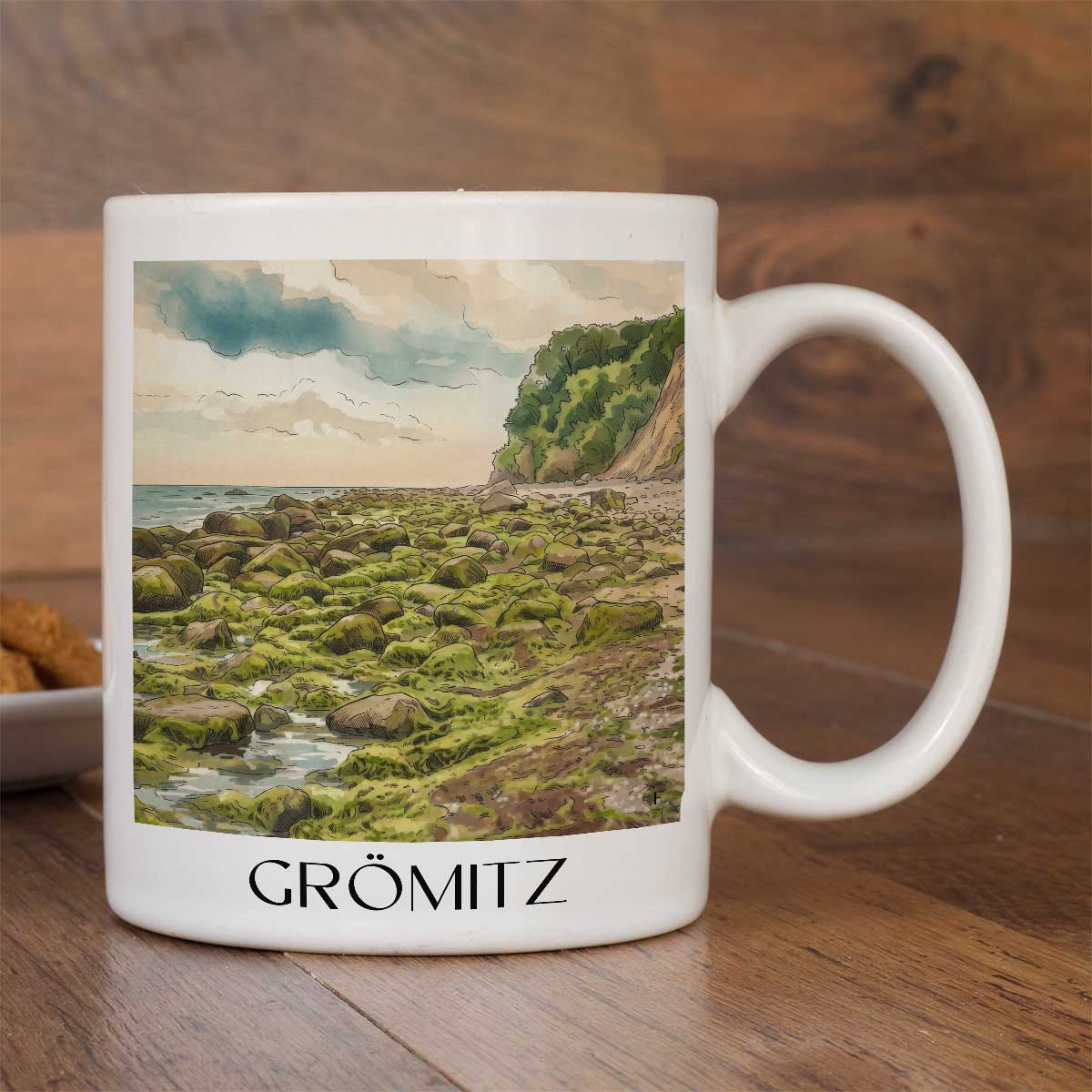 grömitz-ostholstein-deutschland-kaffeebecher-aquarell