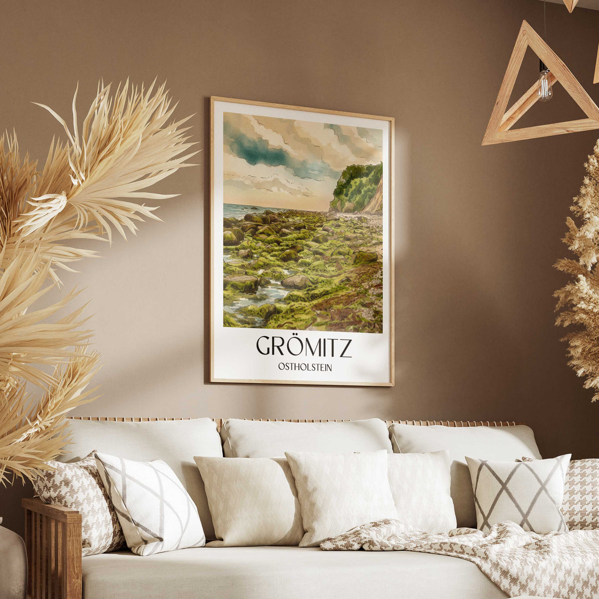 grömitz-ostholstein-deutschland-poster-aquarell