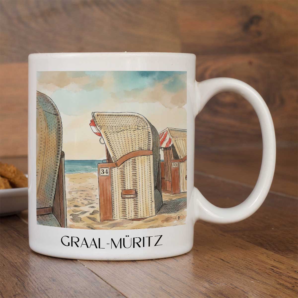 graal-müritz-mecklenburg-vorpommern-deutschland-kaffeebecher-aquarell