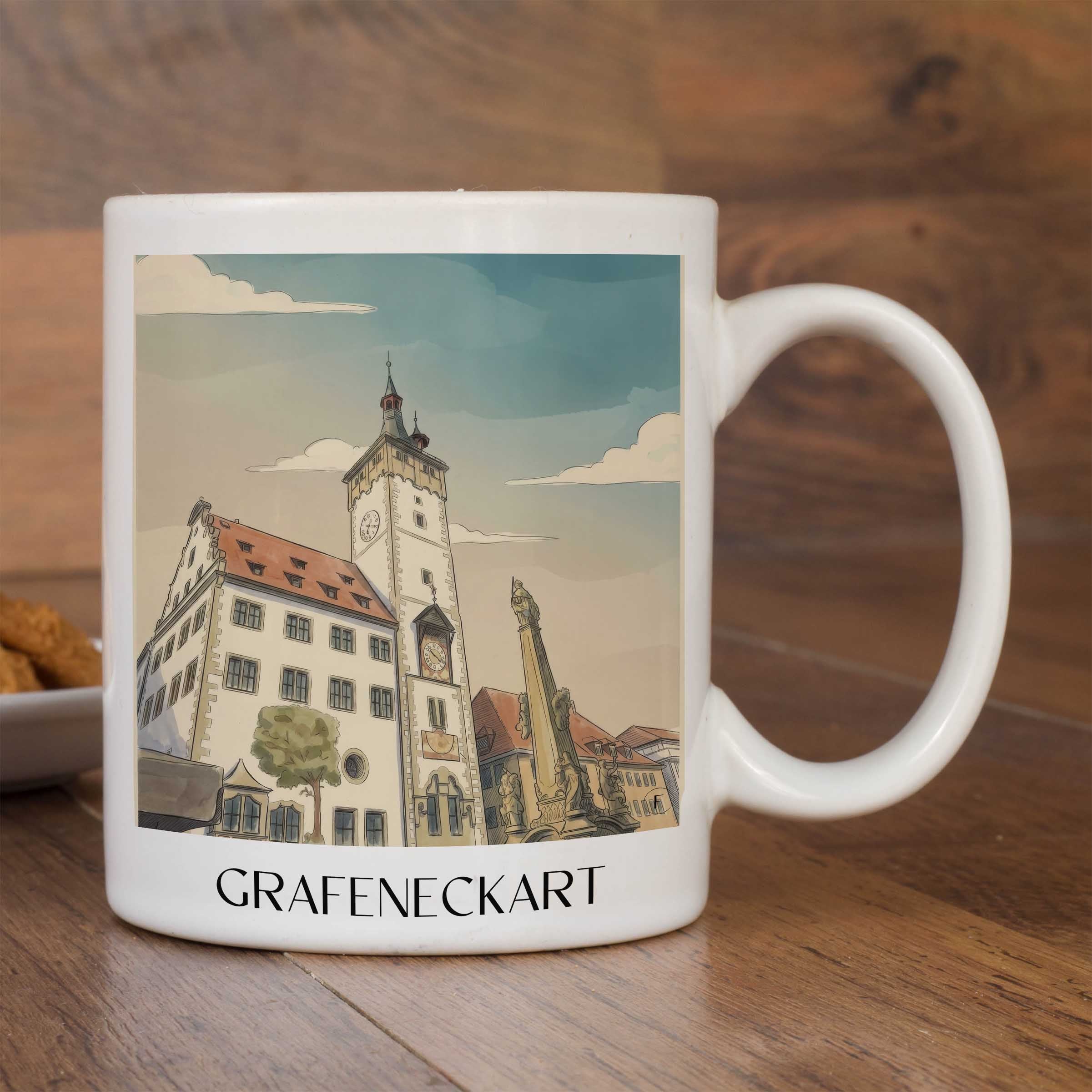 grafeneckart-würzburg-deutschland-kaffeebecher-aquarell
