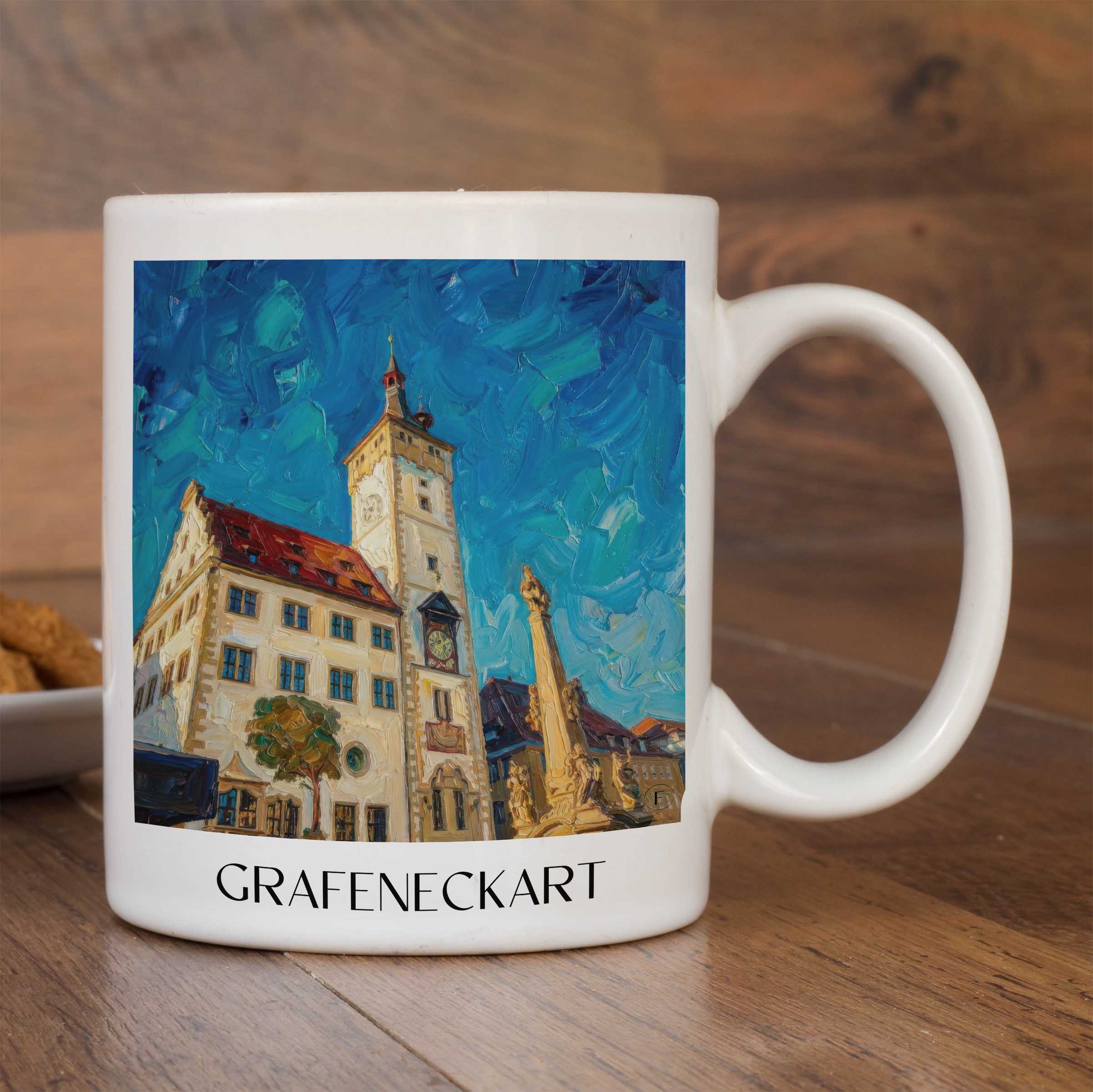 grafeneckart-würzburg-deutschland-kaffeebecher-oil-painting-oelgemaelde