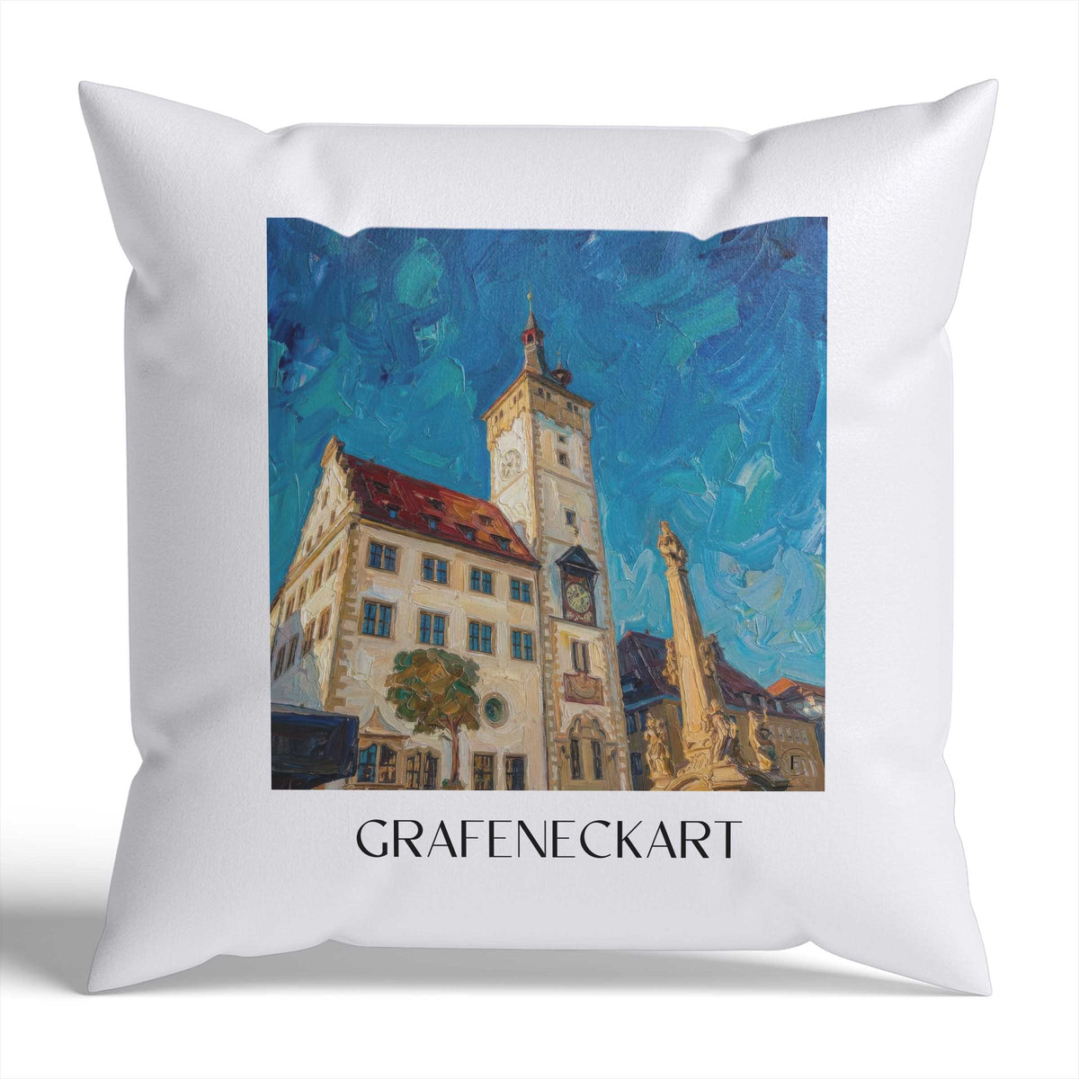 grafeneckart-würzburg-deutschland-kissenbezug-oil-painting-oelgemaelde