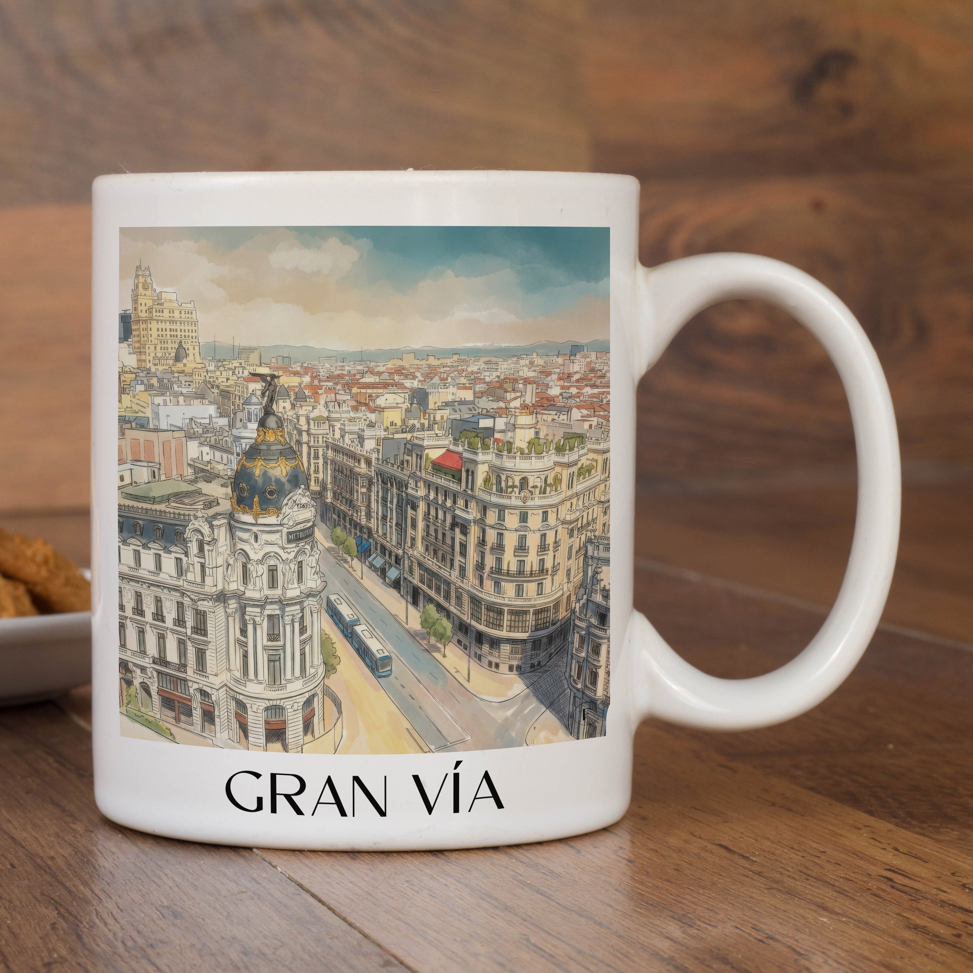 gran-vía--madrid-spanien-kaffeebecher-aquarell