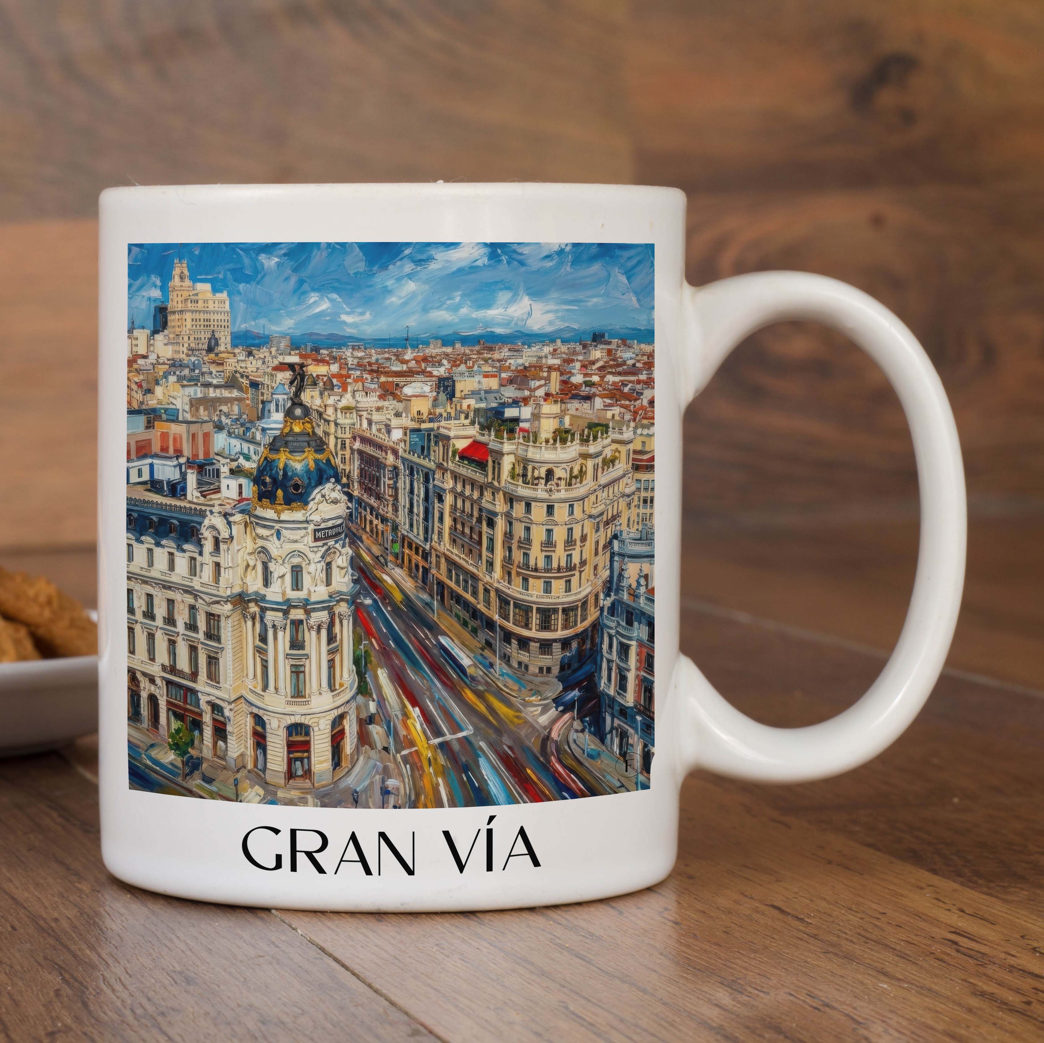 gran-vía--madrid-spanien-kaffeebecher-oil-painting-oelgemaelde