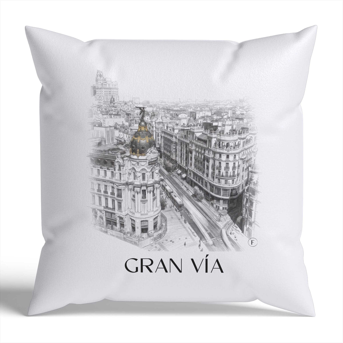 gran-vía-madrid-spanien-kissenbezug-bleistift-zeichnung-drawing