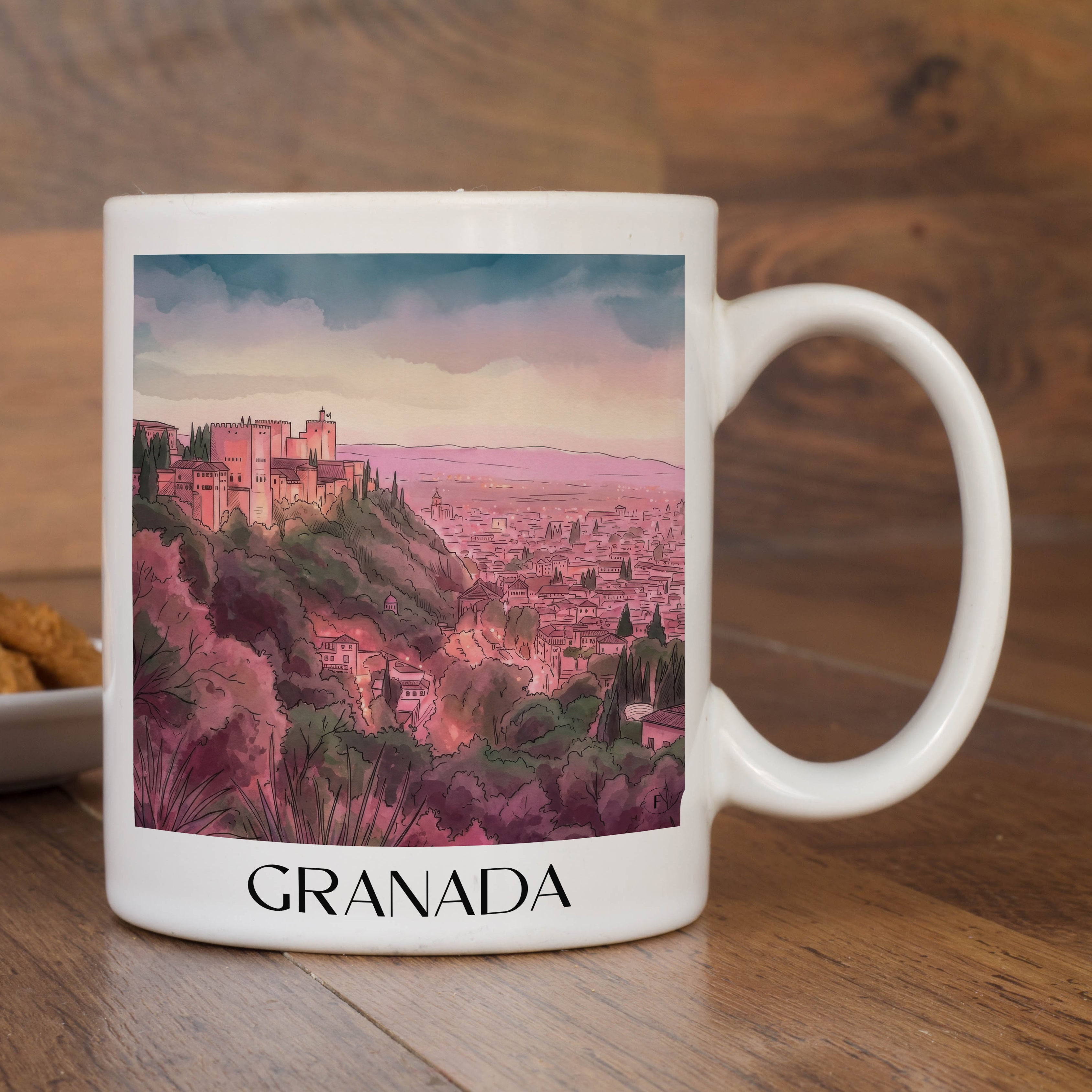 granada-spanien-spanien-kaffeebecher-aquarell-pink-rosa