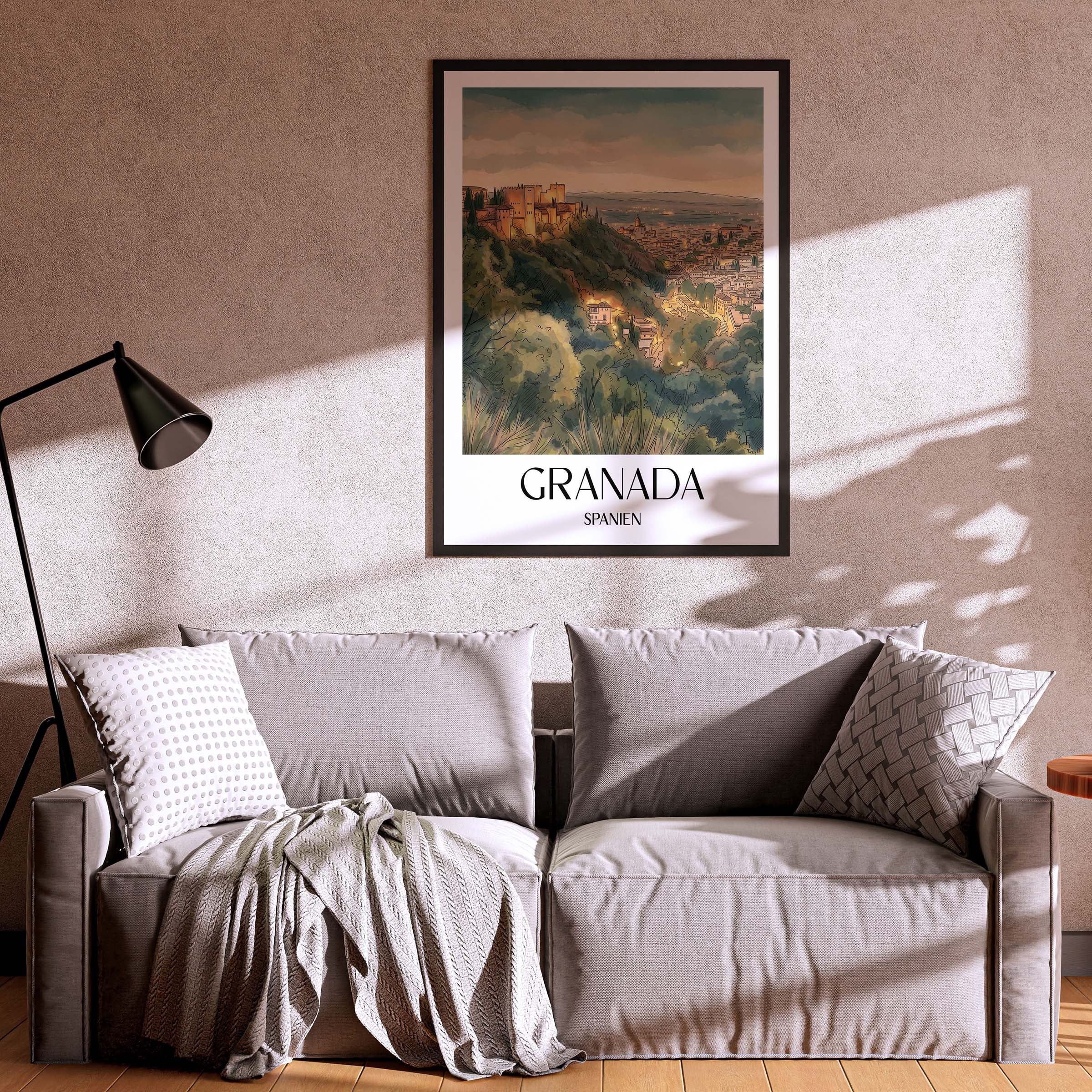 granada-spanien-spanien-poster-aquarell