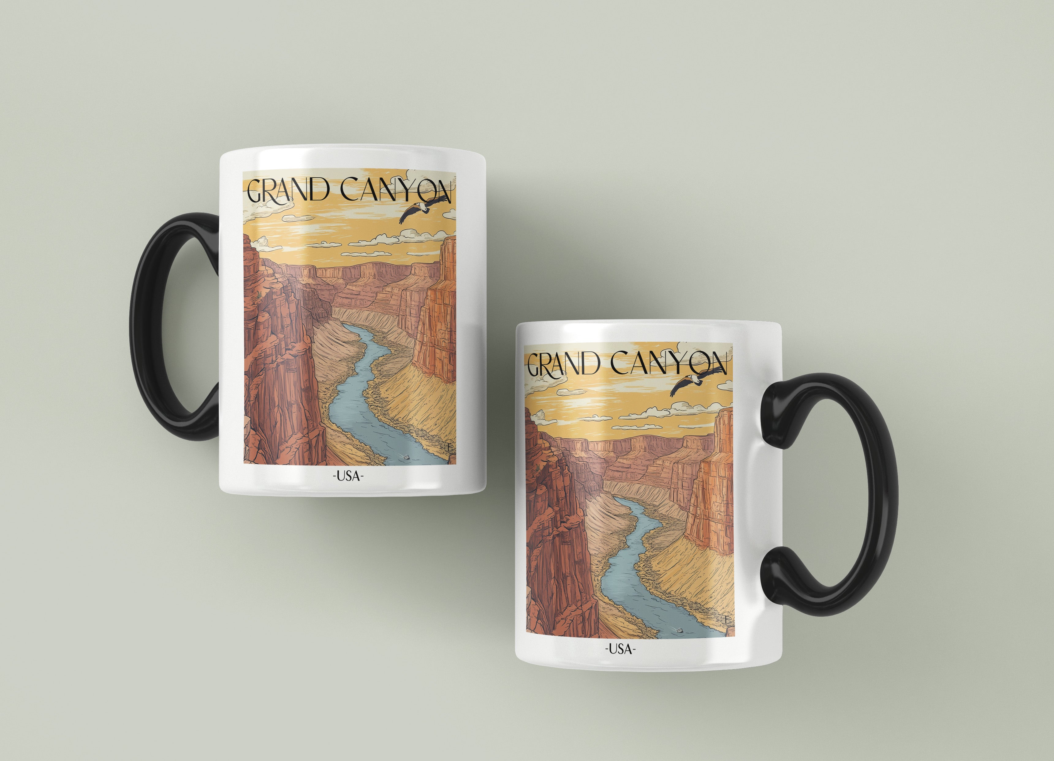 grand-canyon-usa-einkaufstasche-aquarell