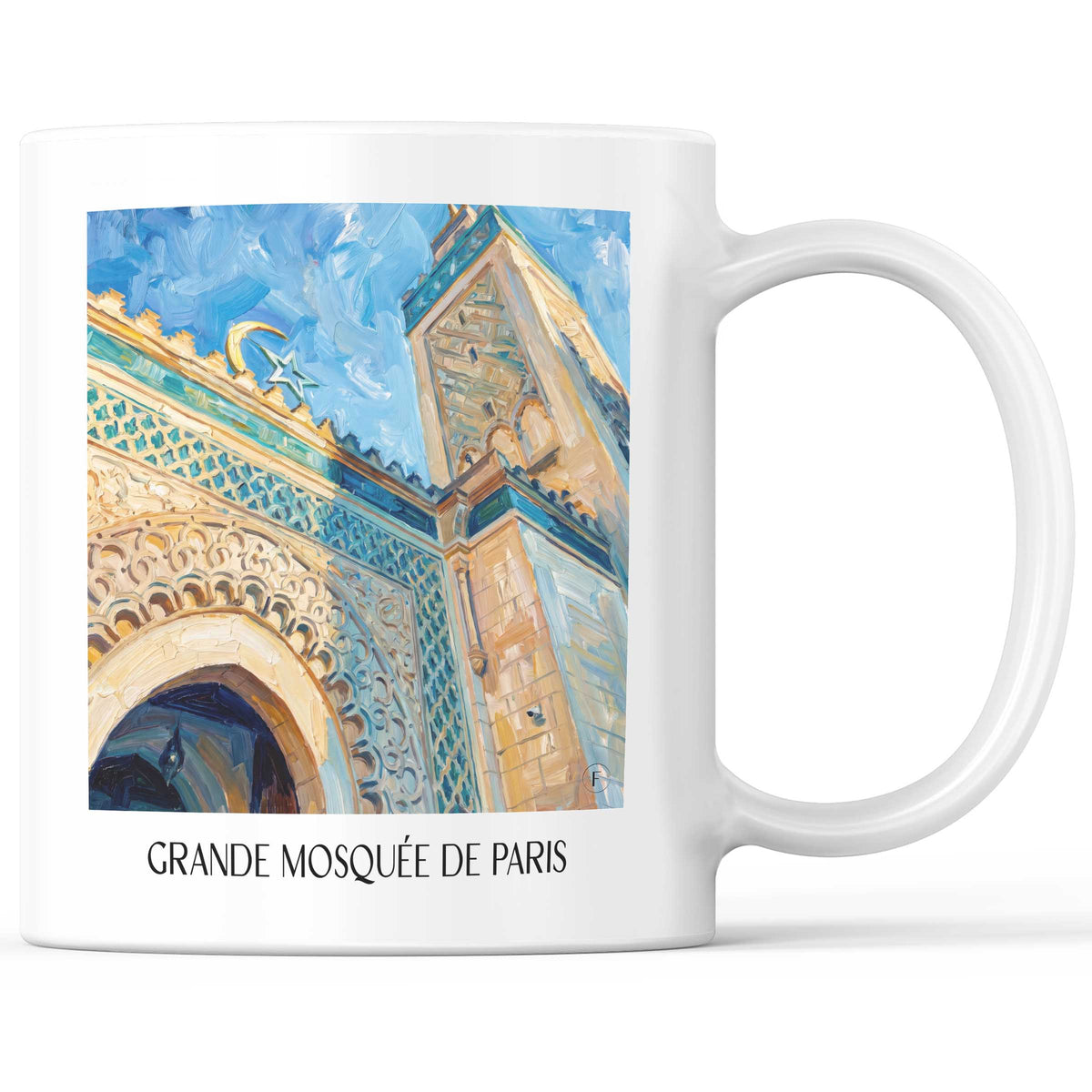 grande-mosquée-de-paris-paris-frankreich-kaffeebecher-oil-painting-oelgemaelde