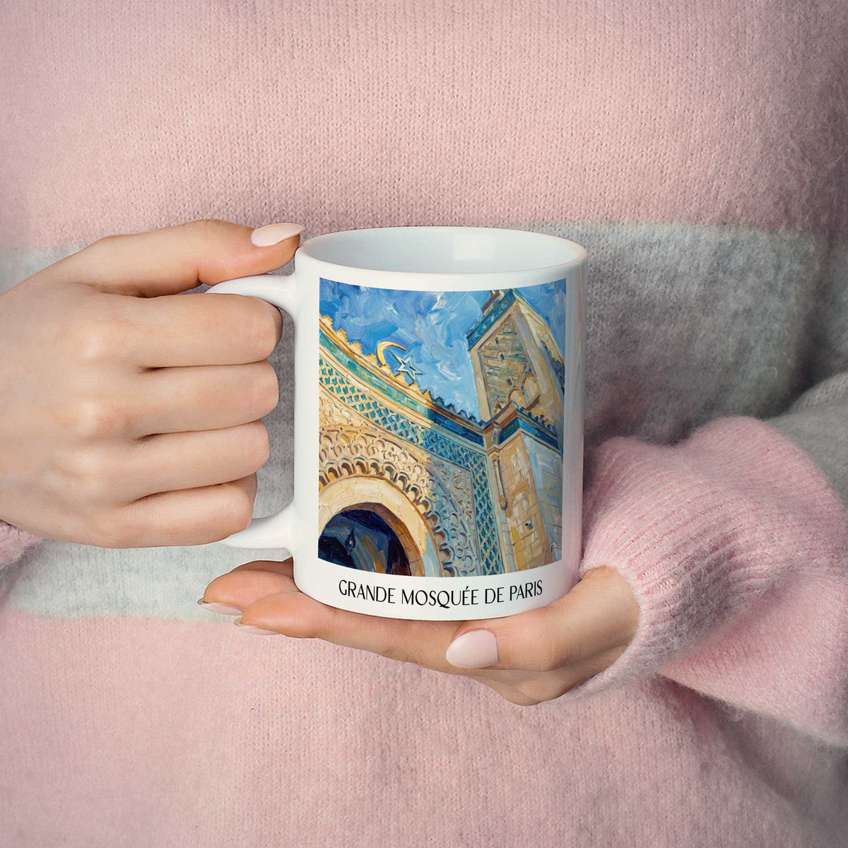 grande-mosquée-de-paris-paris-frankreich-kaffeebecher-oil-painting-oelgemaelde