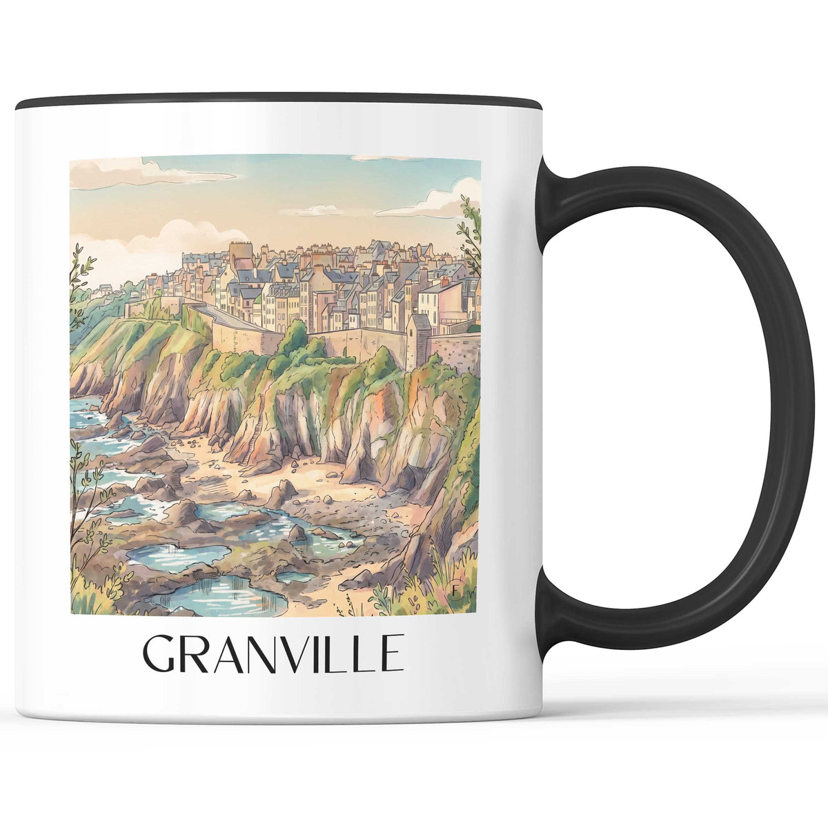 granville-côte-des-havres-frankreich-kaffeebecher-aquarell