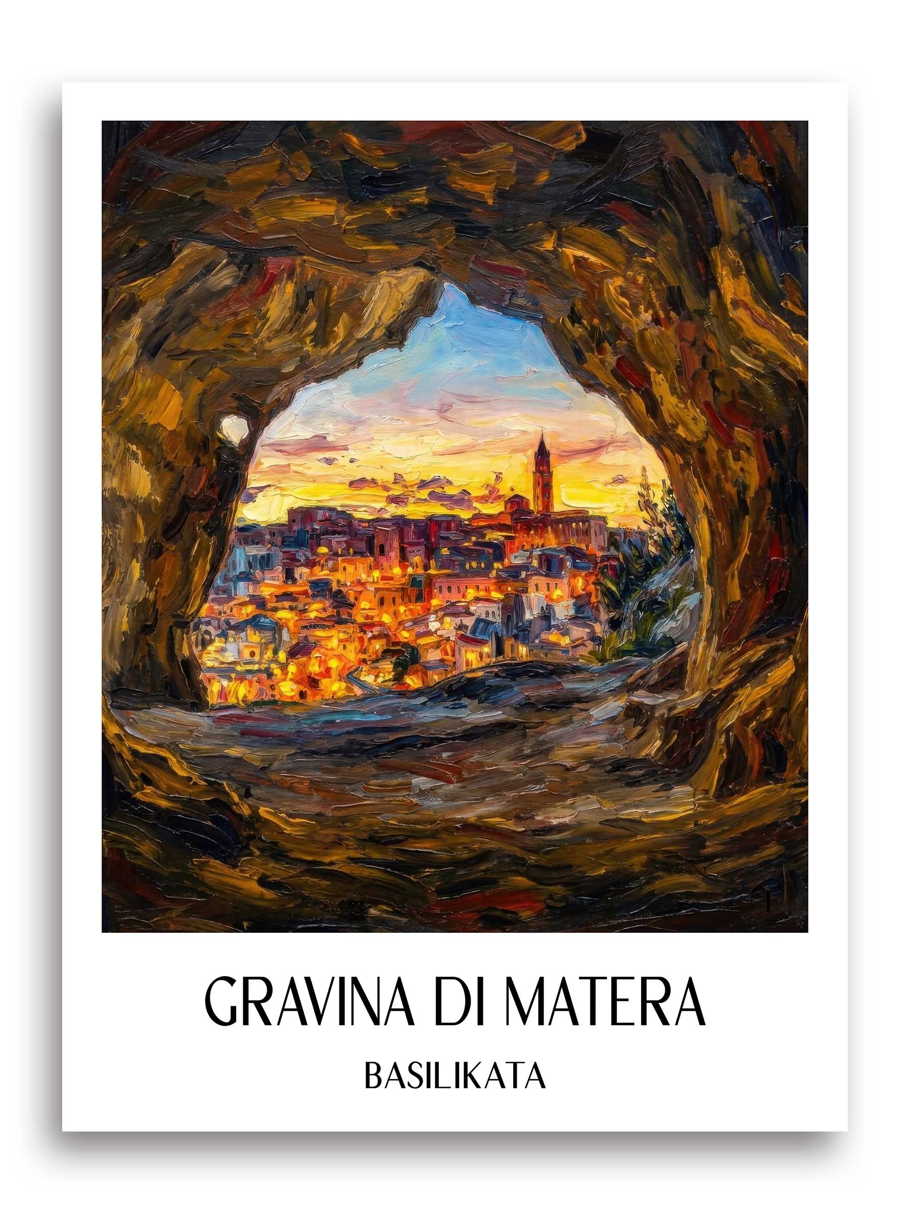 gravina-di-matera-basilikata-italien-poster-oil-painting-oelgemaelde