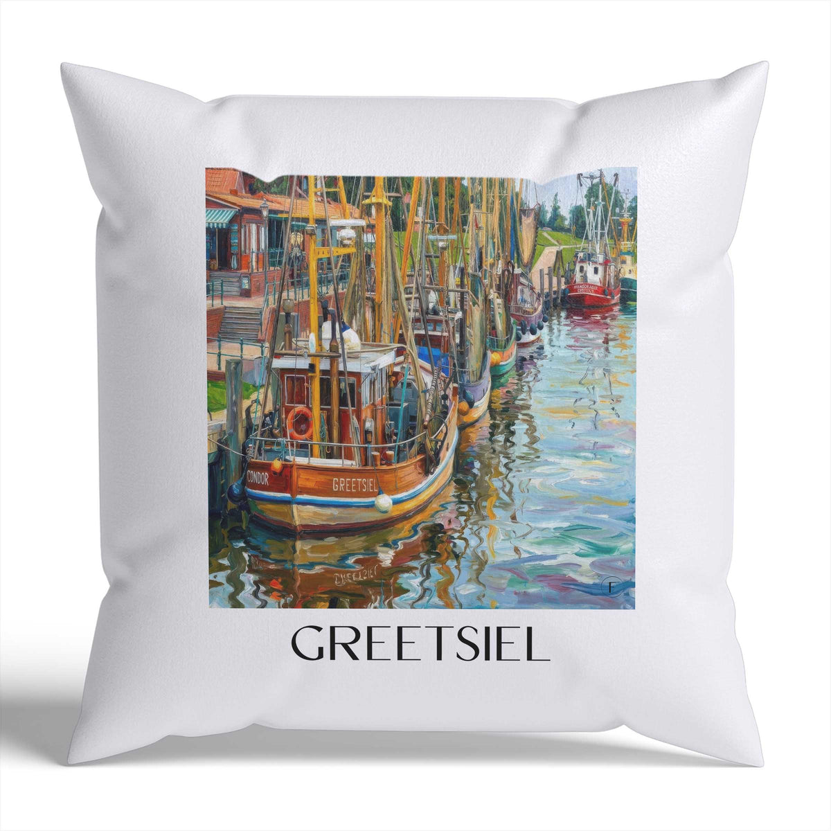 greetsiel-ostfriesland-deutschland-kissenbezug-oil-painting-oelgemaelde
