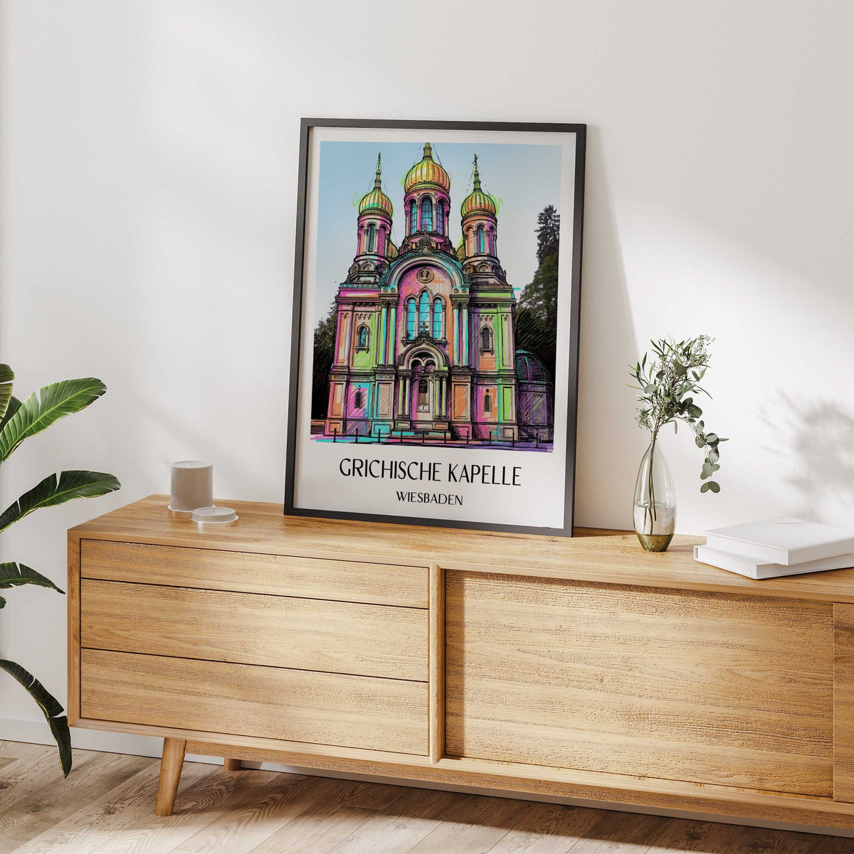 grichische-kapelle-wiesbaden-deutschland-poster-graffiti