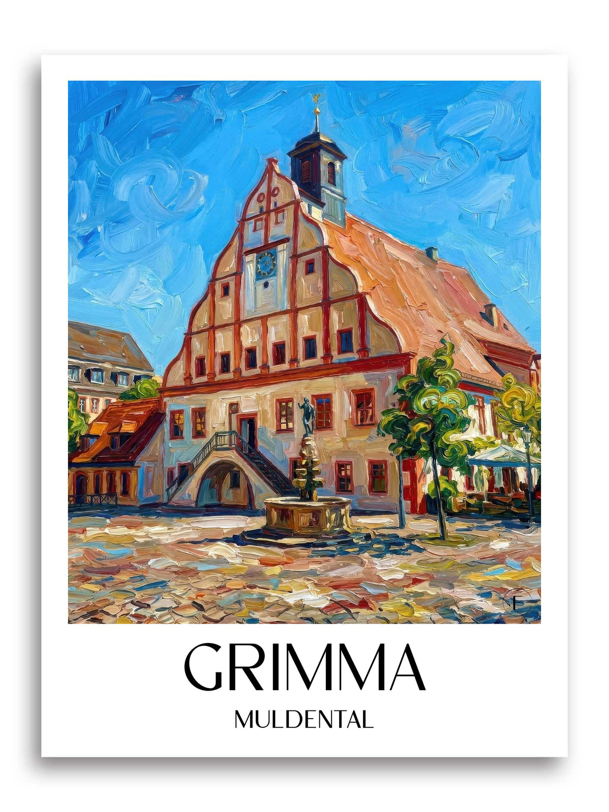 grimma-muldental-deutschland-poster-oil-painting-oelgemaelde