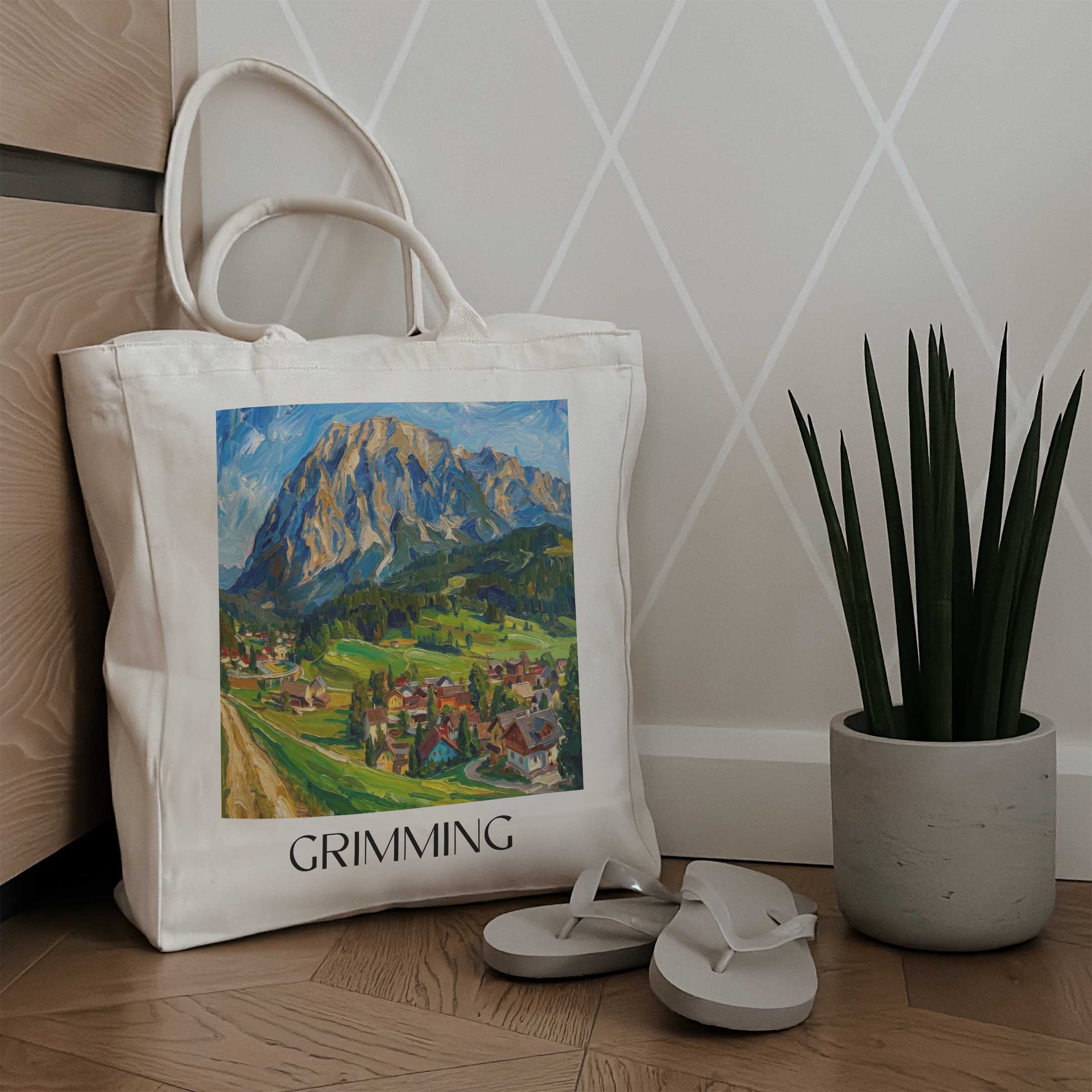 grimming-steiermark-österreich-einkaufstasche-oil-painting-oelgemaelde