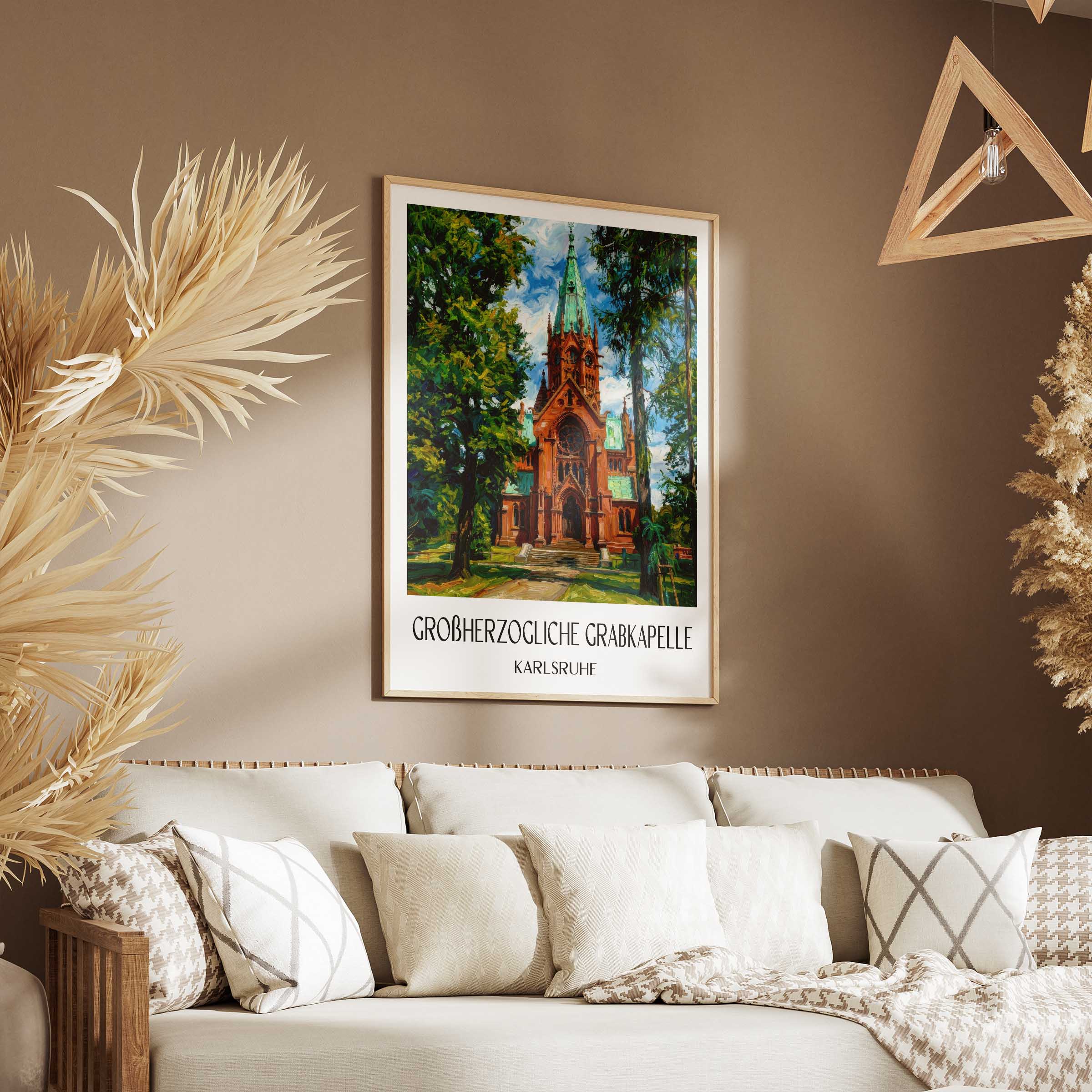 großherzogliche-grabkapelle-karlsruhe-deutschland-poster-oil-painting-oelgemaelde