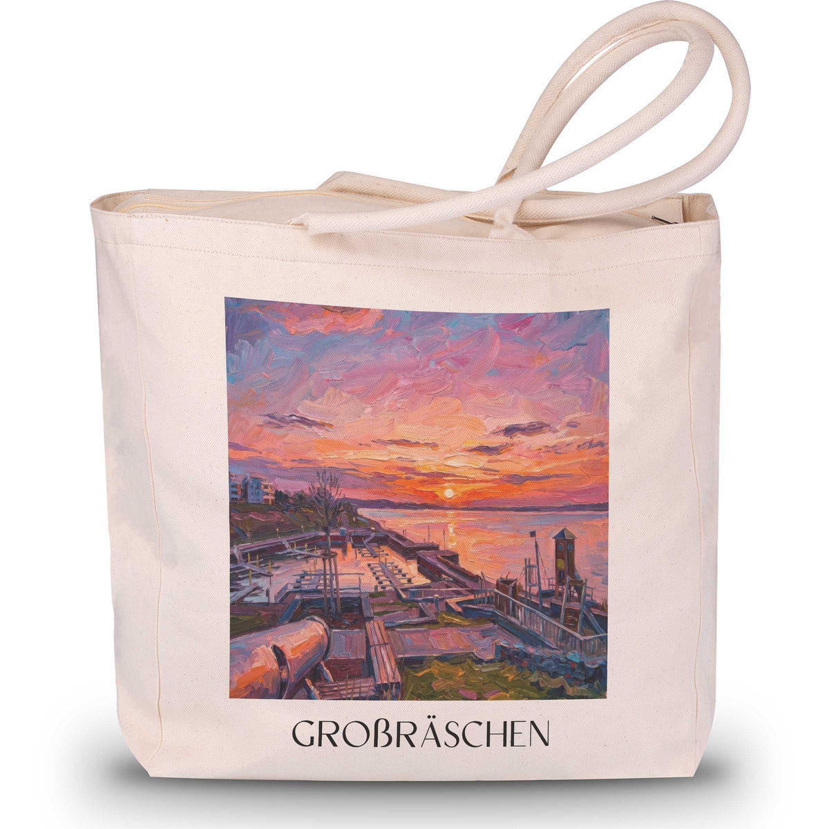 großräschen-brandenburg-deutschland-einkaufstasche-oil-painting-oelgemaelde