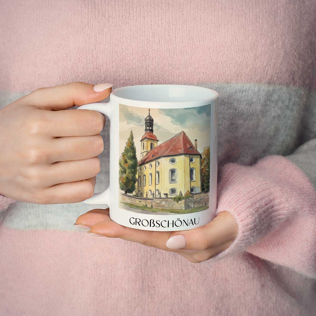 großschönau-zittauer-gebirge-deutschland-kaffeebecher-aquarell