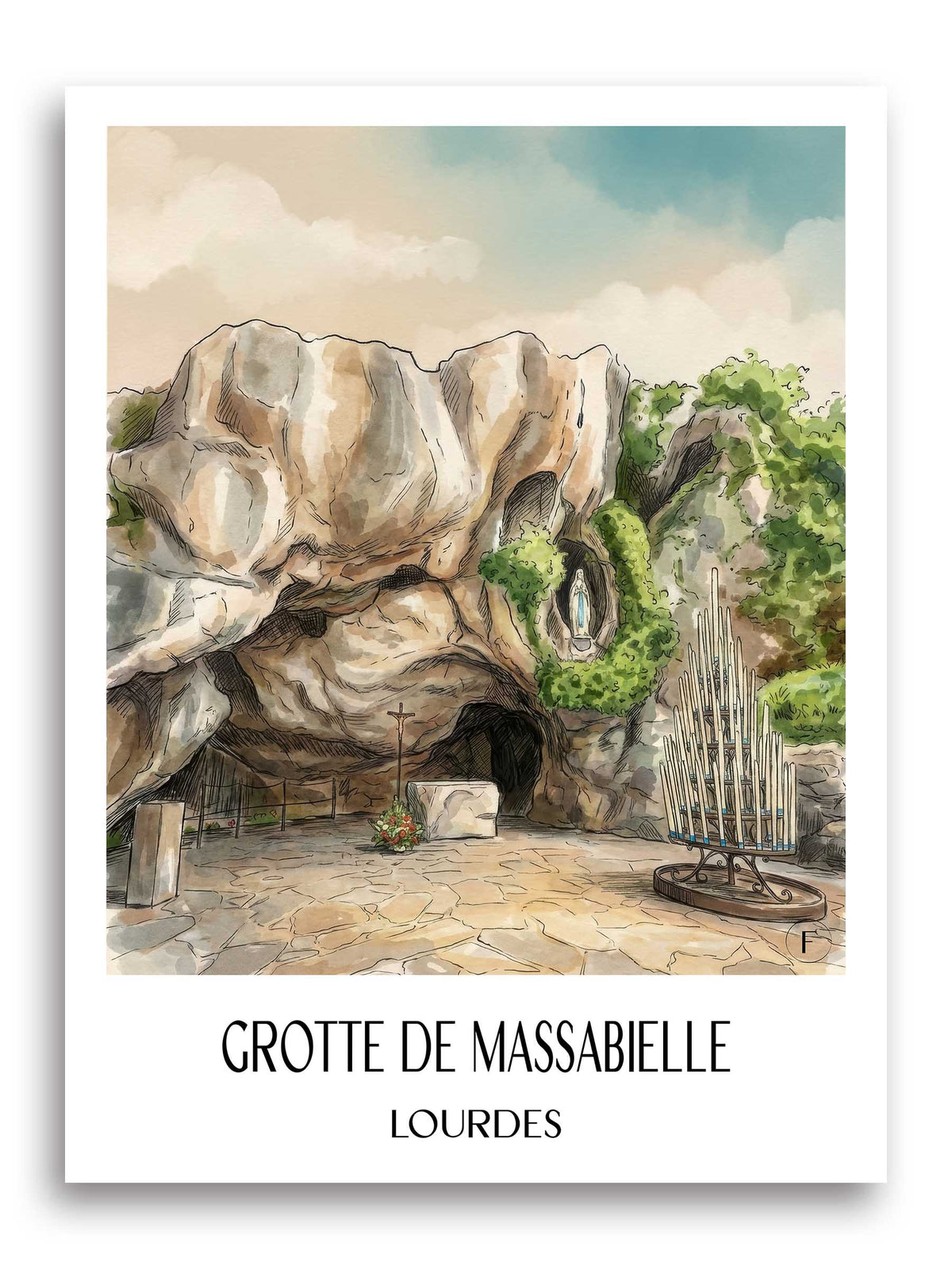 grotte-de-massabielle-lourdes-frankreich-poster-aquarell