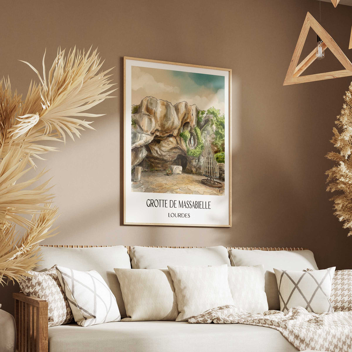 grotte-de-massabielle-lourdes-frankreich-poster-aquarell